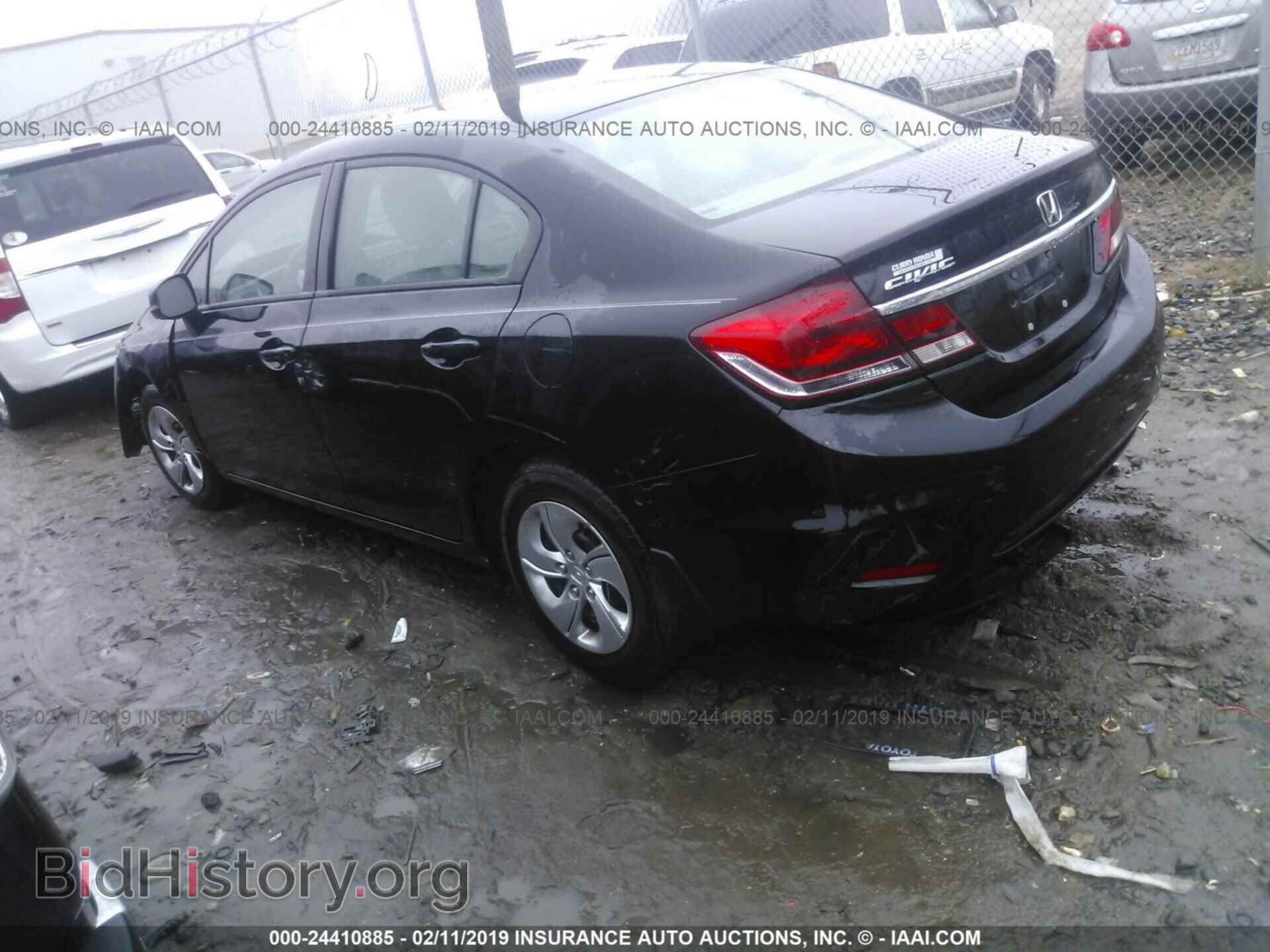 2013 HONDA CIVIC - VIN: 19XFB2F58DE006743 - Фото 3