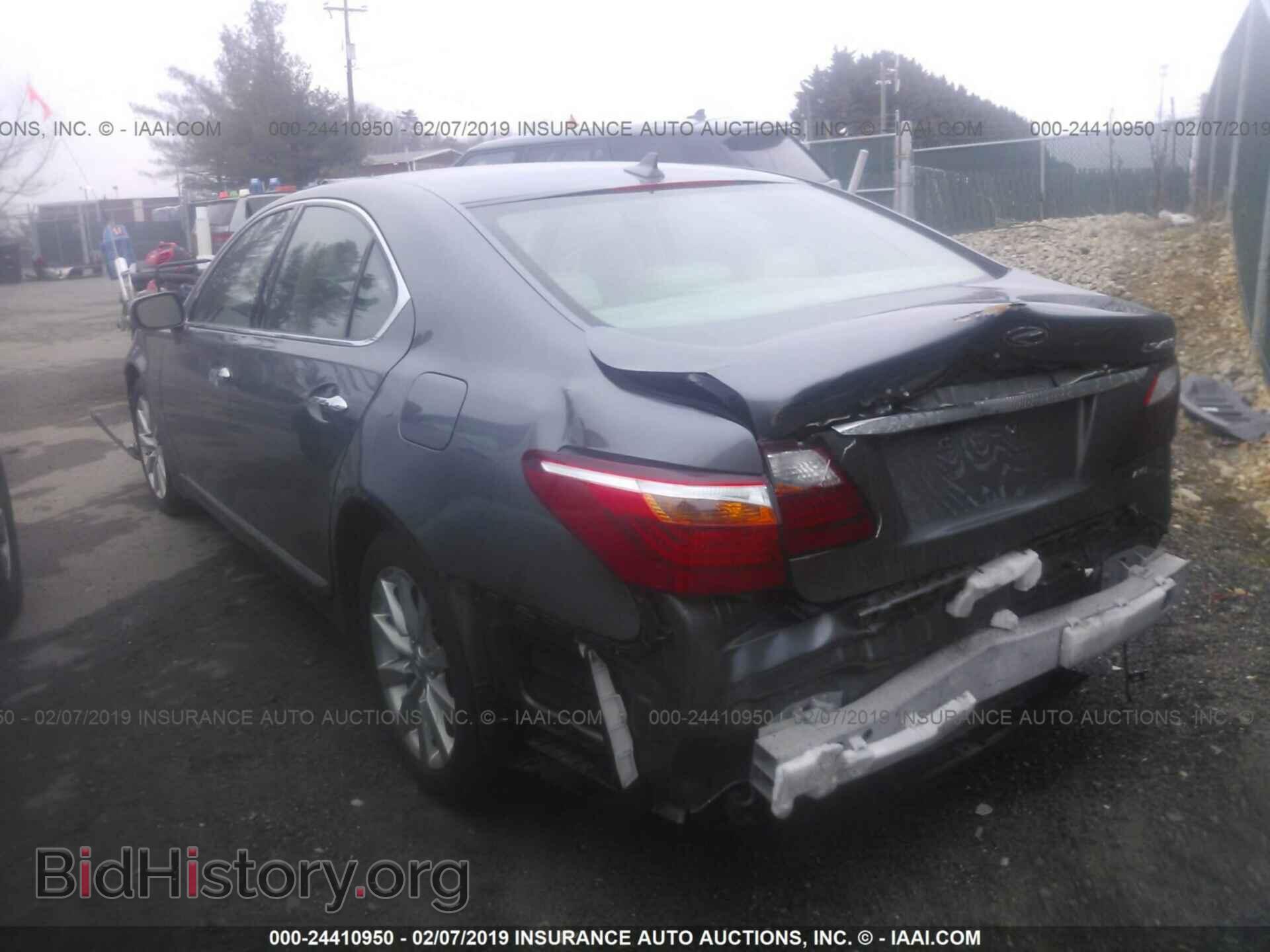 2012 LEXUS LS - VIN: JTHCL5EF6C5013808 - Фото 3