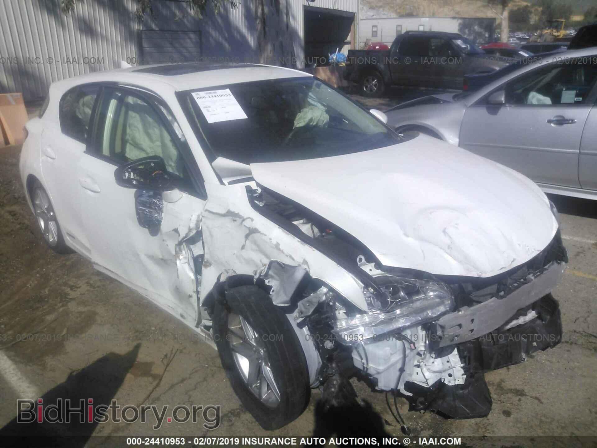 Photo JTHKD5BH3E2198094 - LEXUS CT 2014