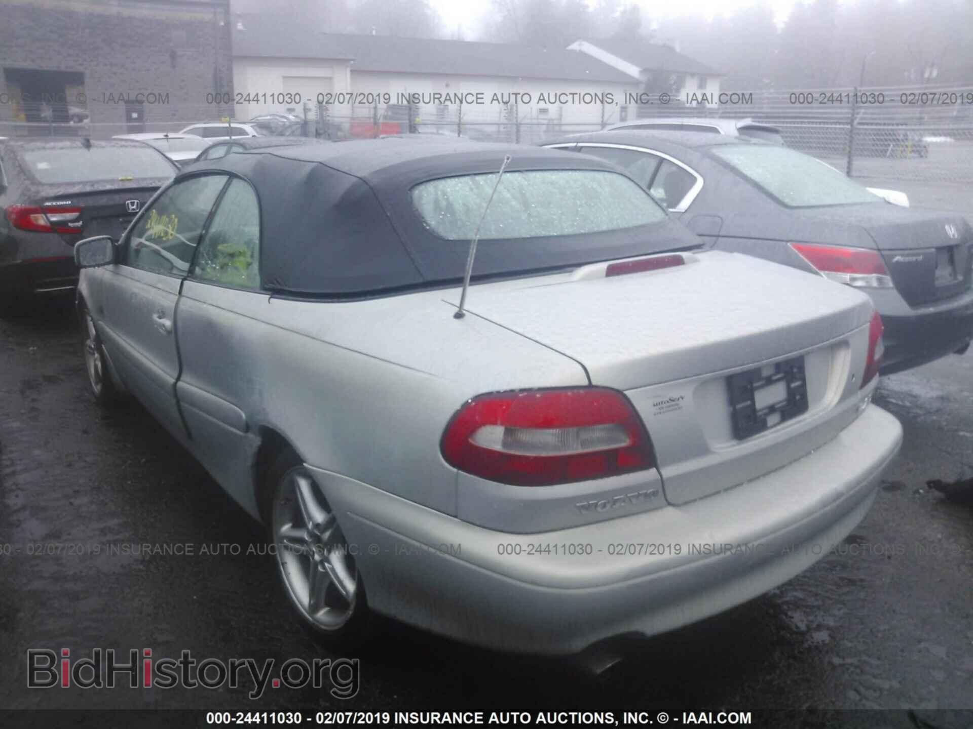 2000 VOLVO C70 - VIN: YV1NC53D3YJ007159 - Фото 3