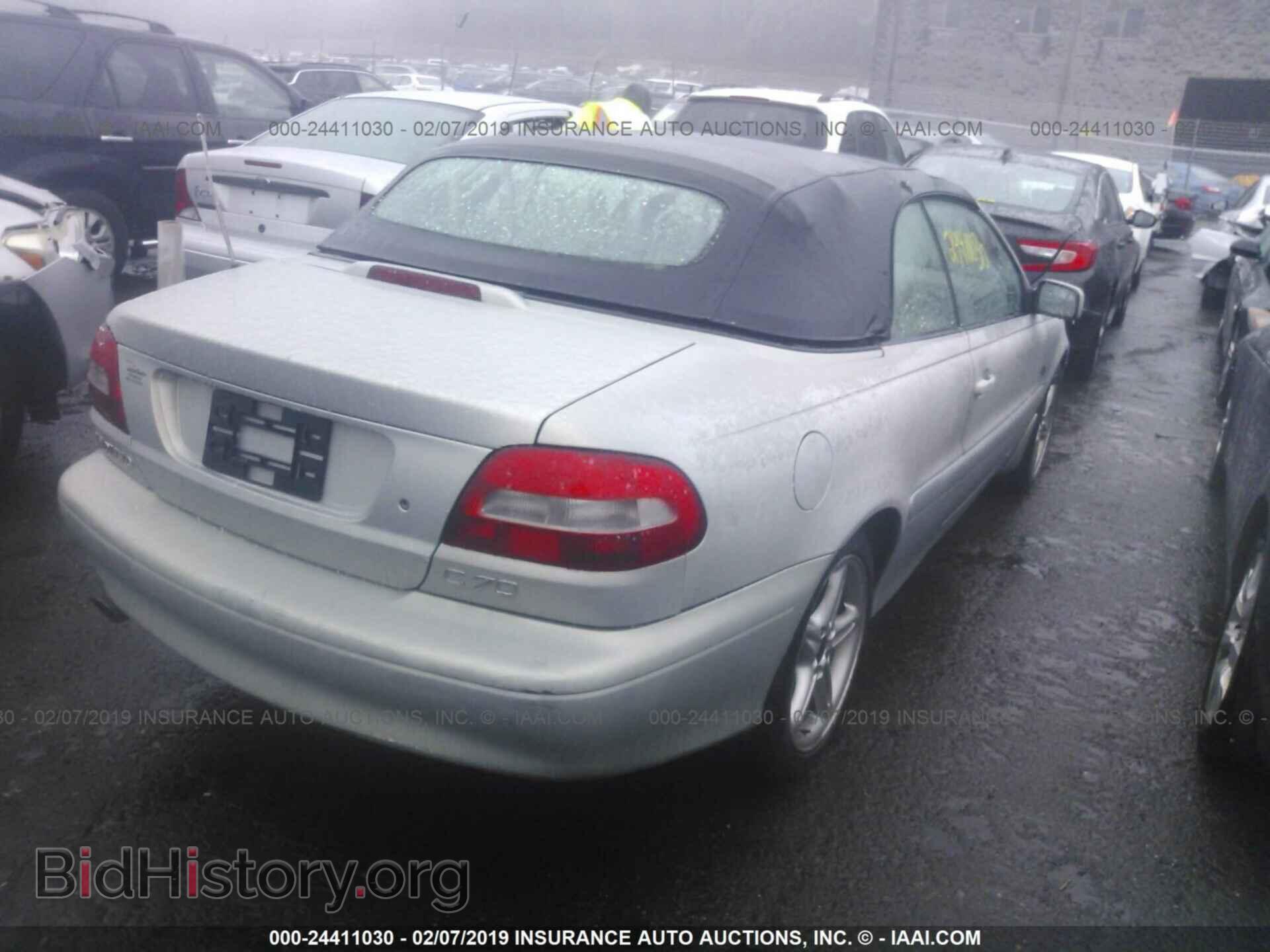2000 VOLVO C70 - VIN: YV1NC53D3YJ007159 - Фото 4