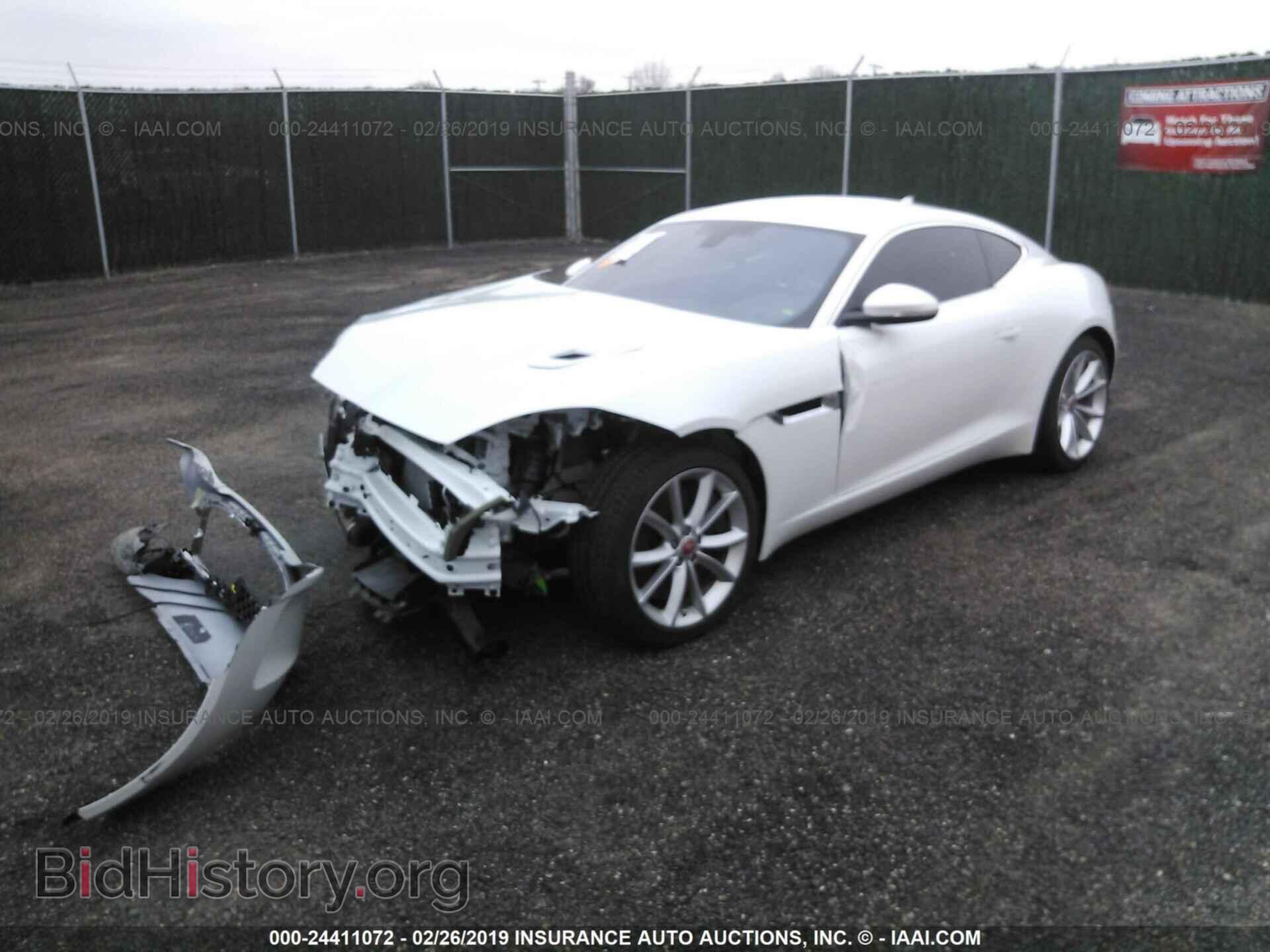 2018 JAGUAR F-TYPE - VIN: SAJDK1FV4JCK49892 - Фото 2