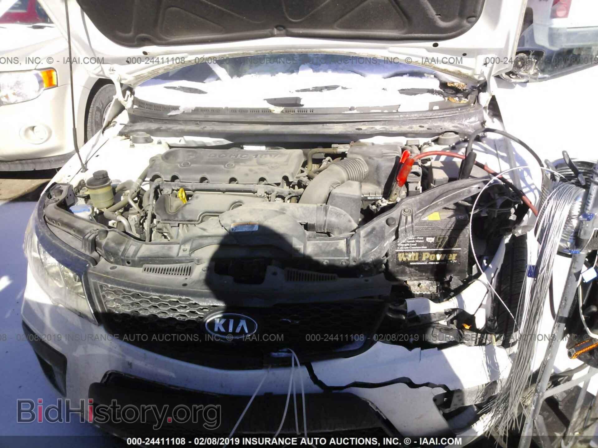 2012 KIA FORTE - VIN: KNAFU6A2XC5526495 - Фото 10