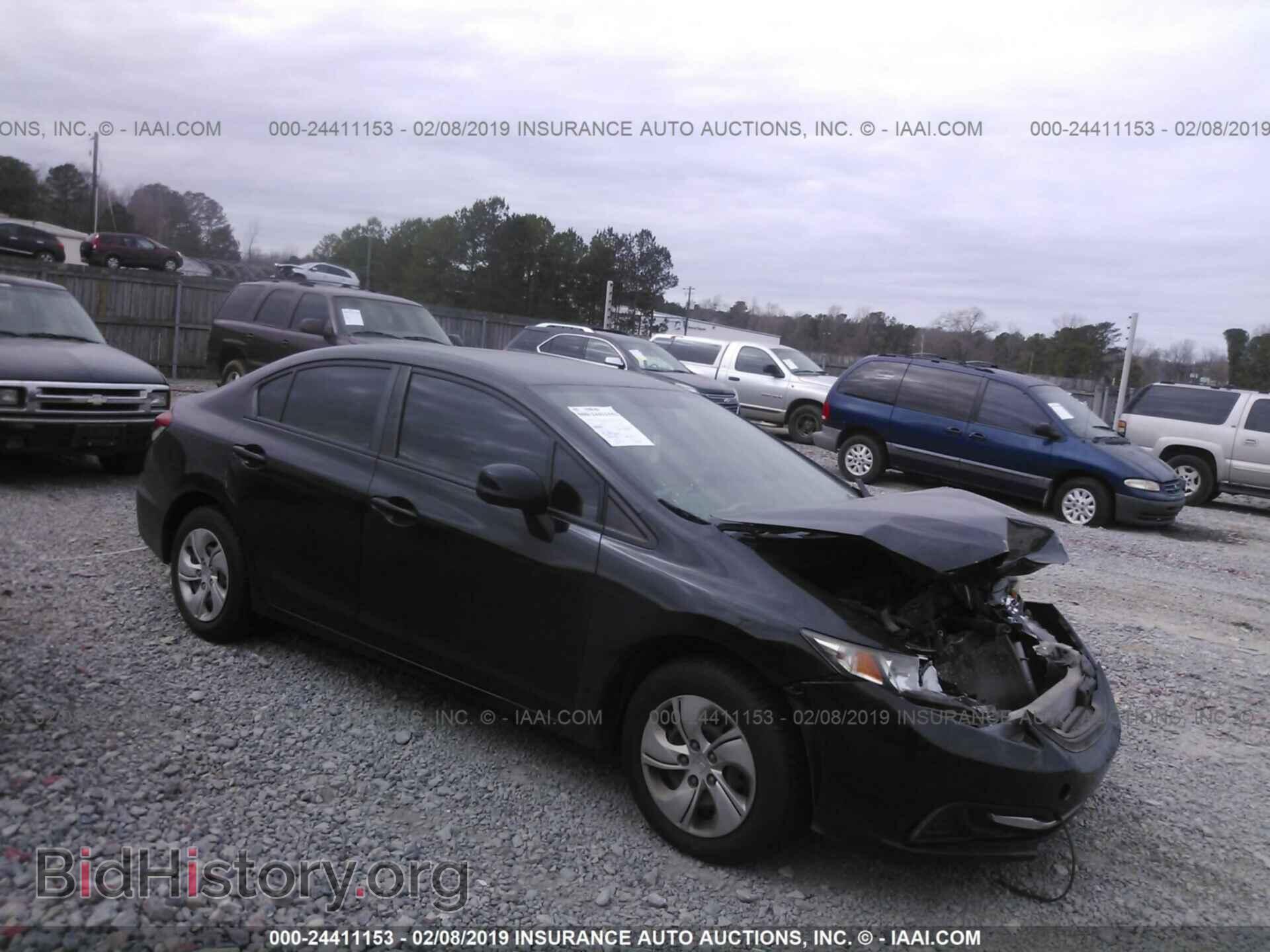 Фотография 2HGFB2F59DH506593 - HONDA CIVIC 2013