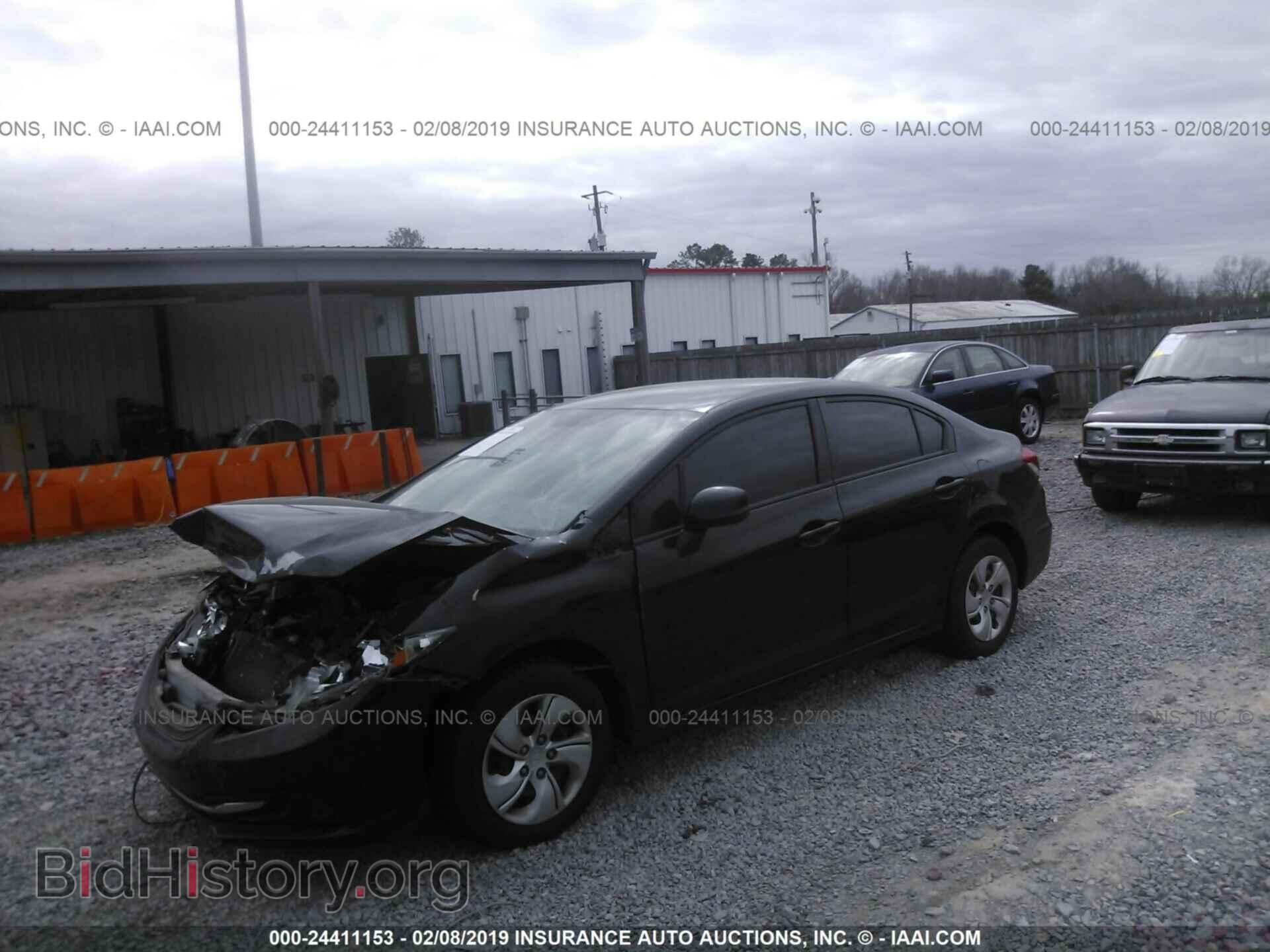 2013 HONDA CIVIC - VIN: 2HGFB2F59DH506593 - Photo 2