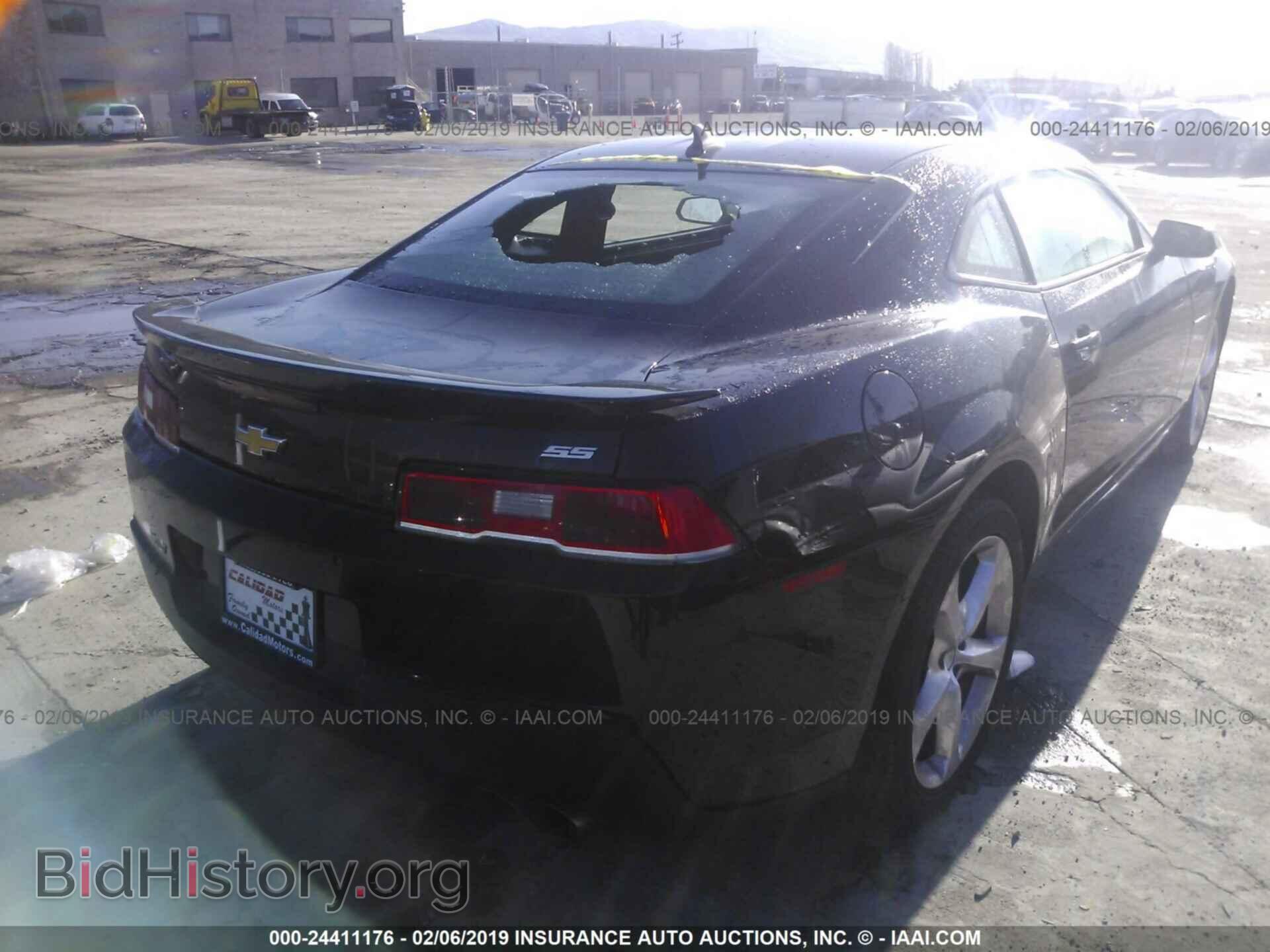 2014 CHEVROLET CAMARO - VIN: 2G1FS1EW8E9305615 - Фото 4