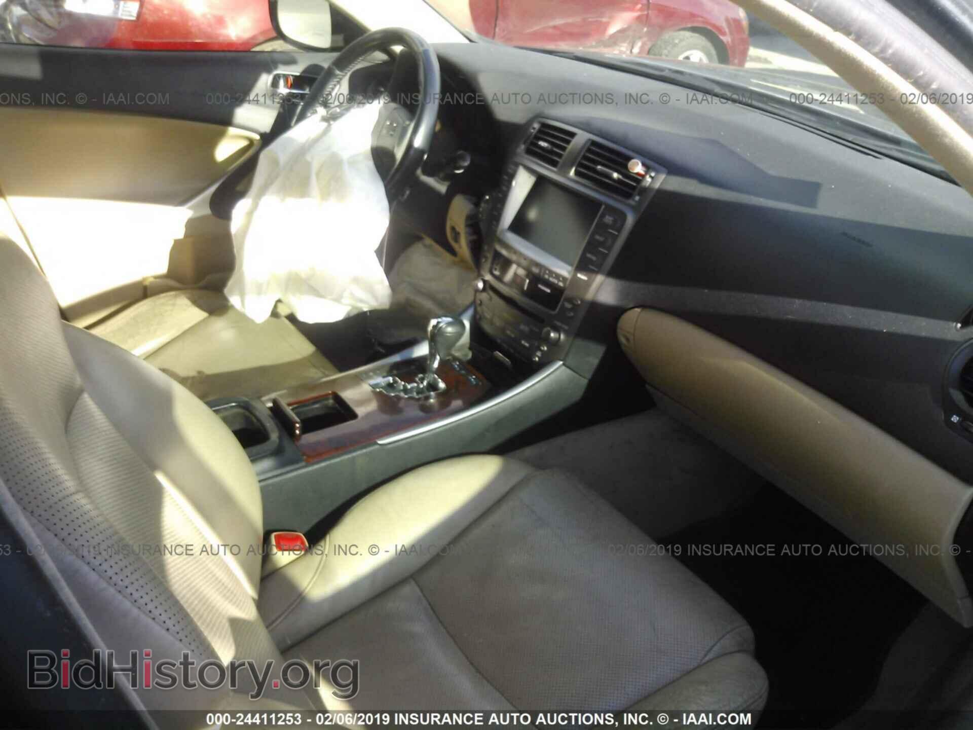 2008 LEXUS IS - VIN: JTHBE262985017391 - Фото 5