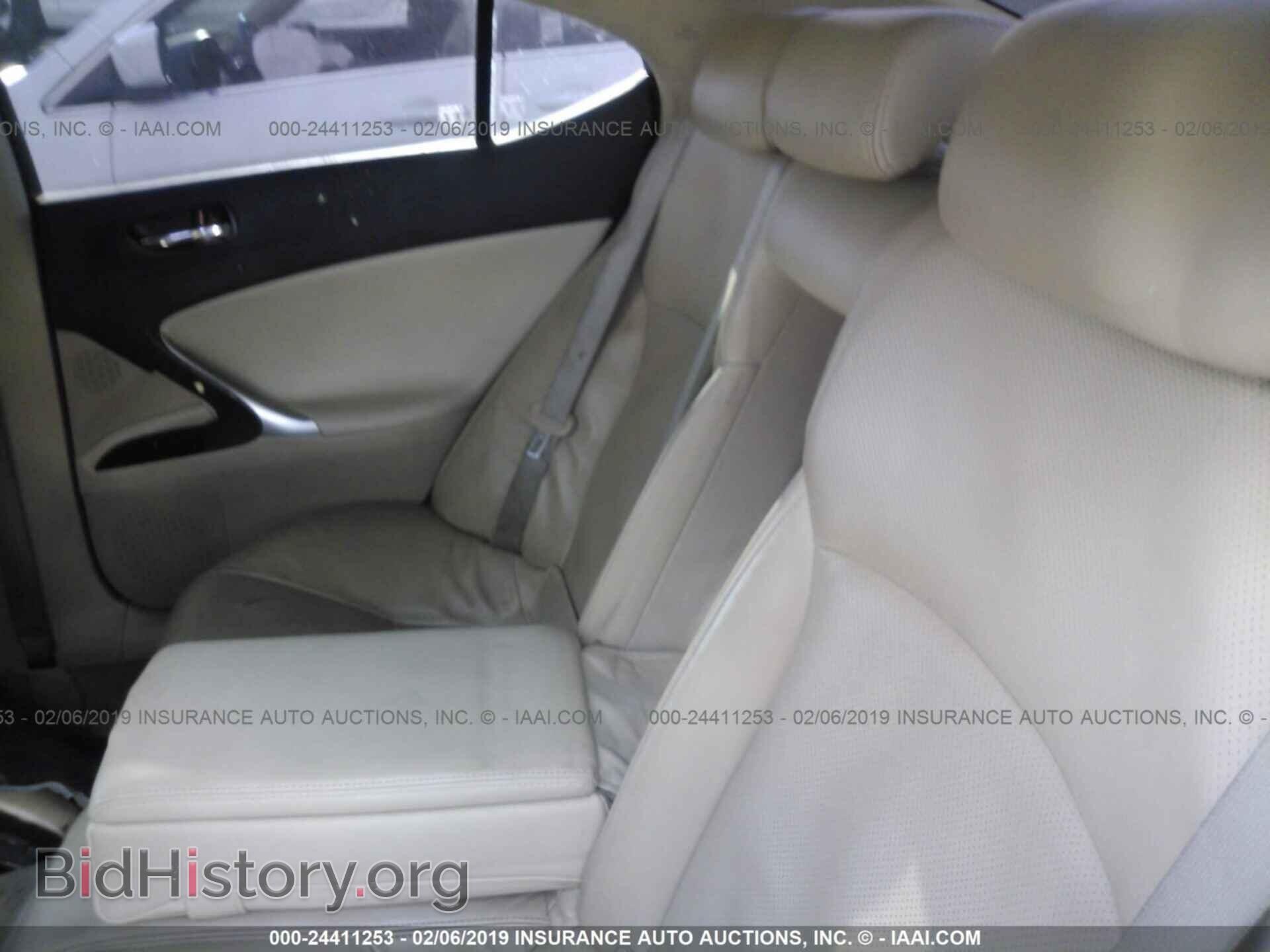 2008 LEXUS IS - VIN: JTHBE262985017391 - Фото 8