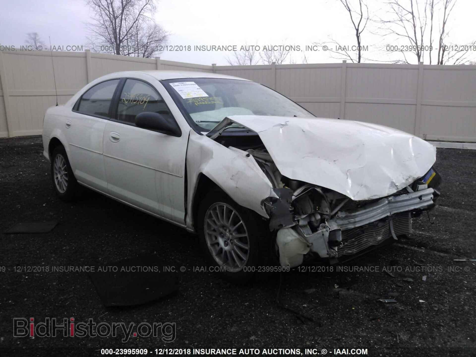 Фотография 1C3EL46X26N192093 - CHRYSLER SEBRING 2006