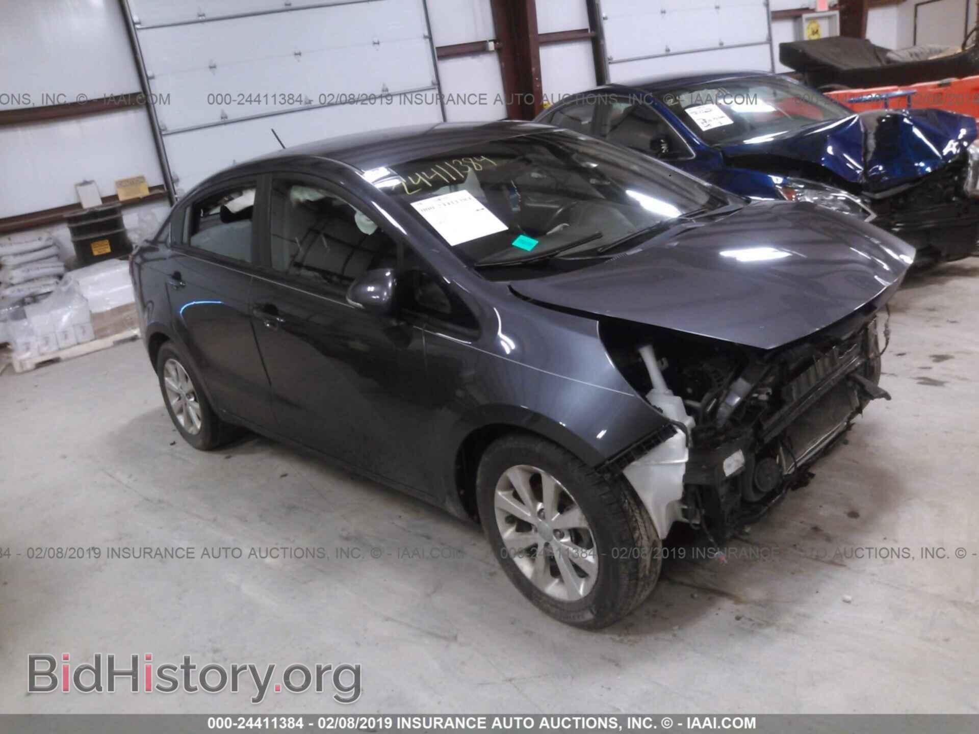 Photo KNADN4A36D6133820 - KIA RIO 2013