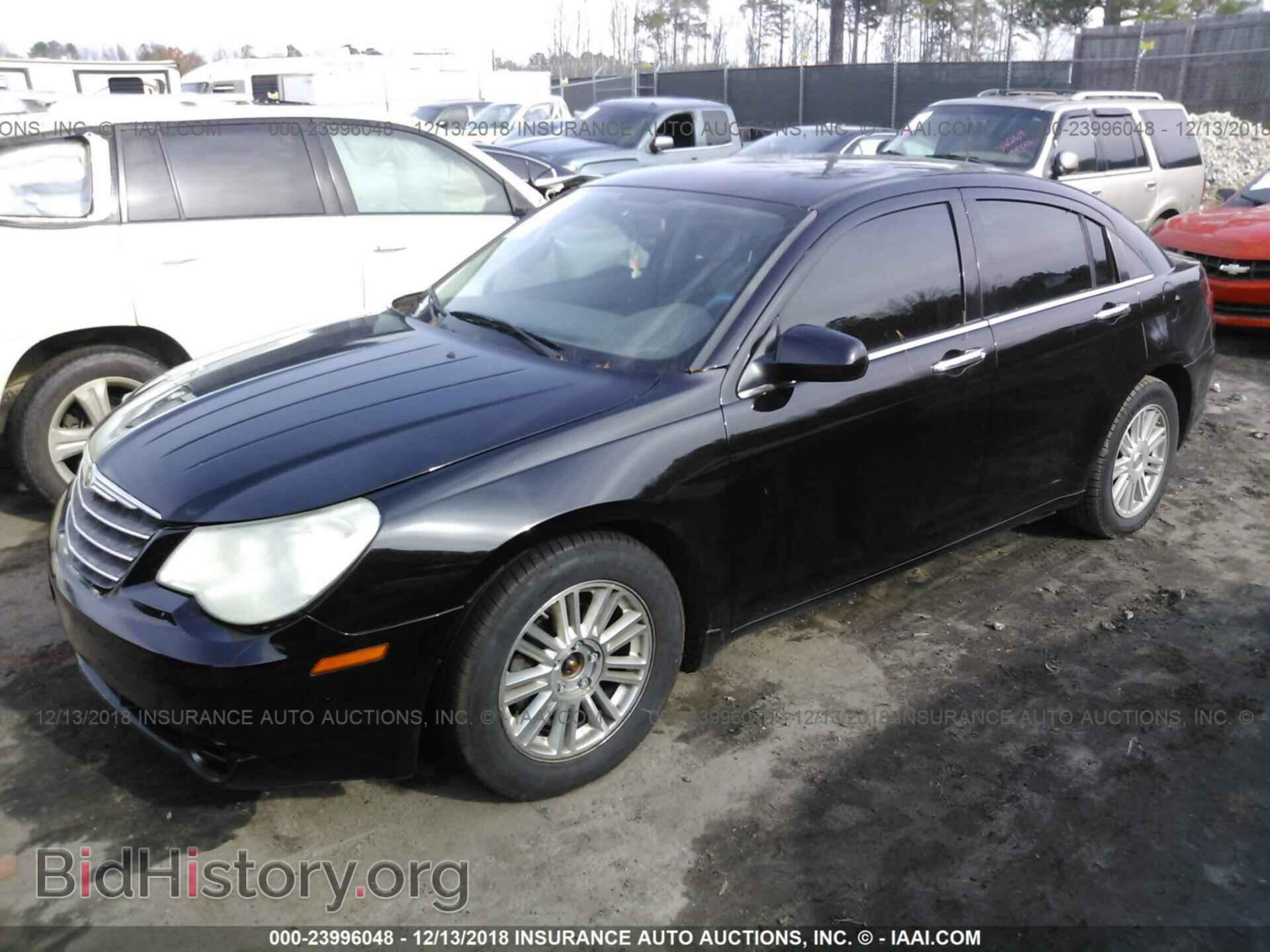 2007 CHRYSLER SEBRING - VIN: 1C3LC66K87N673961 - Фото 2