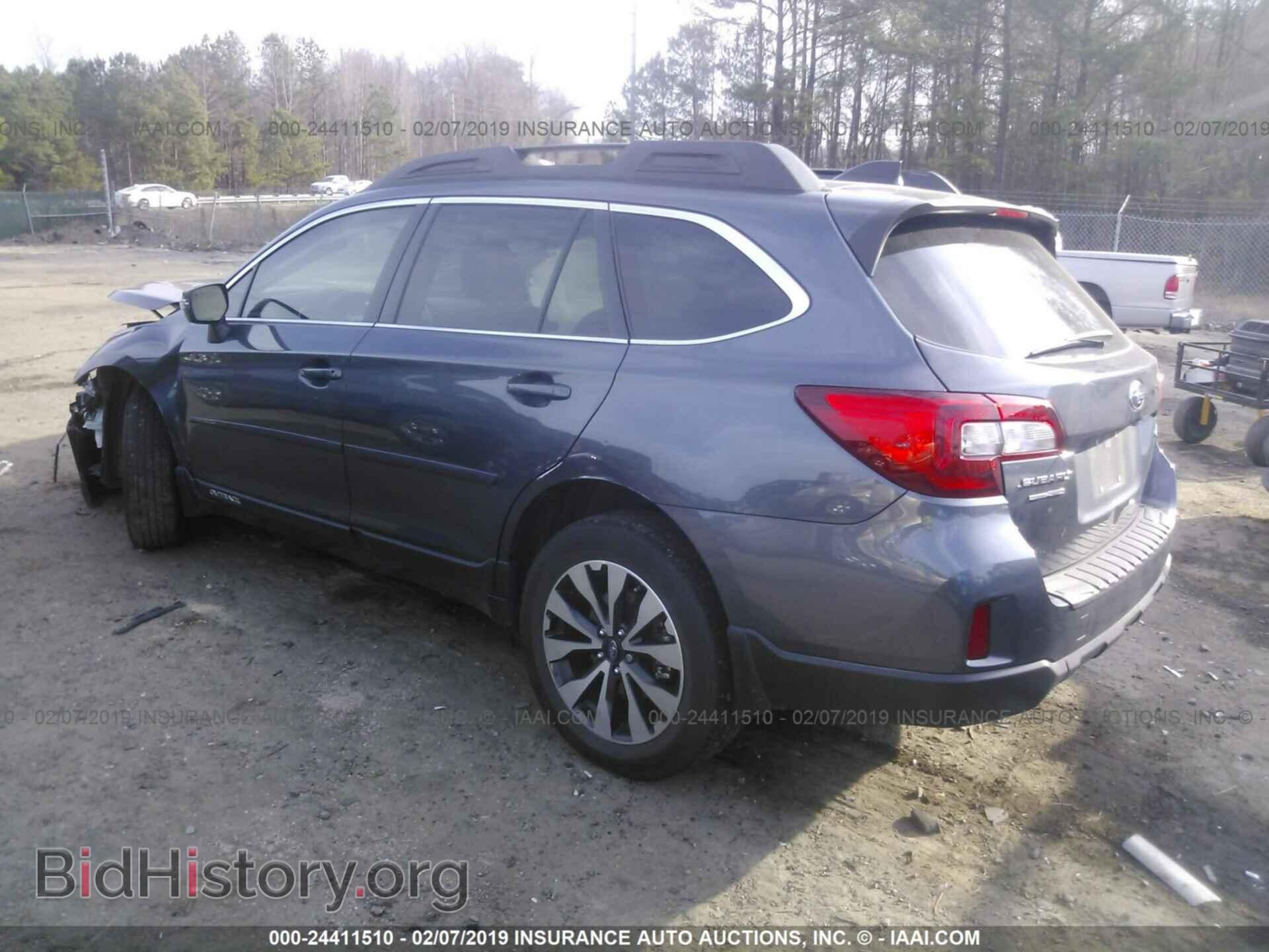 2016 SUBARU OUTBACK - VIN: 4S4BSBNC0G3324930 - Фото 3
