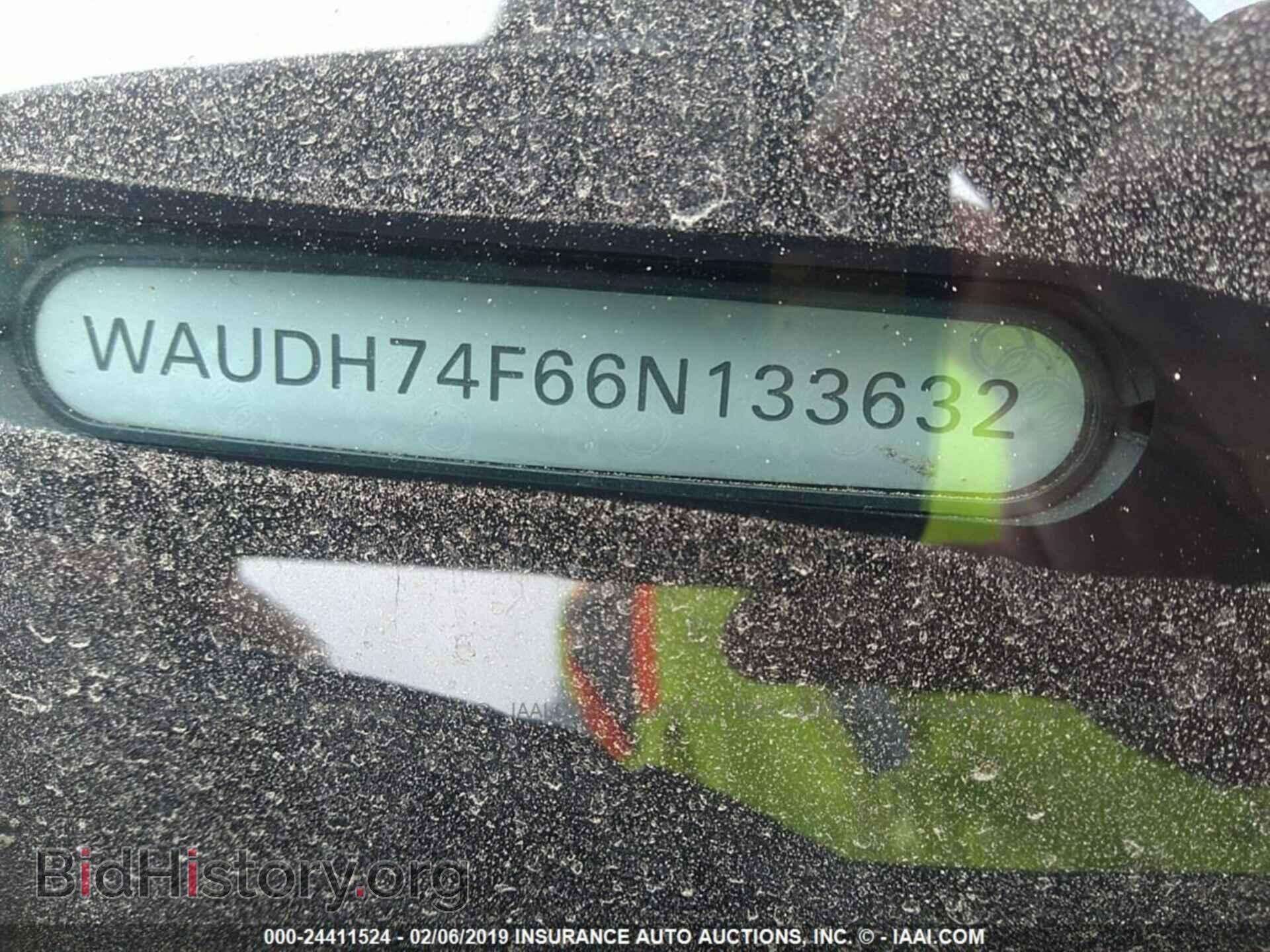 2006 AUDI A6 - VIN: WAUDH74F66N133632 - Фото 9