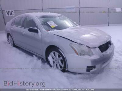2008 Nissan MAXIMA SE/SL, silver — VIN 1N4BA41E68C805475, IAAI