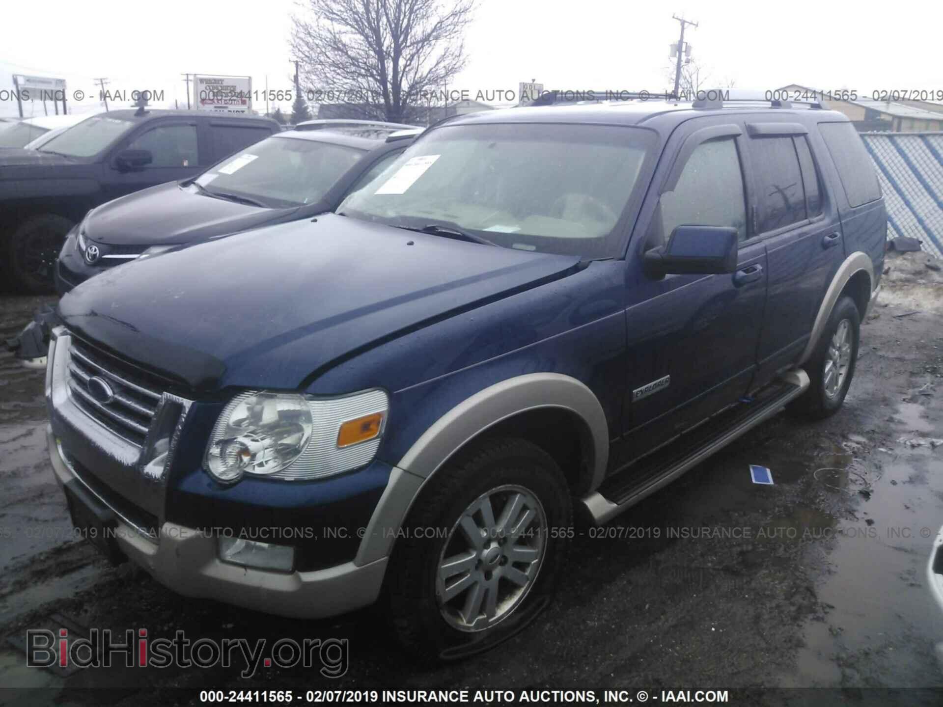 2007 FORD EXPLORER - VIN: 1FMEU64E77UB71992 - Фото 2