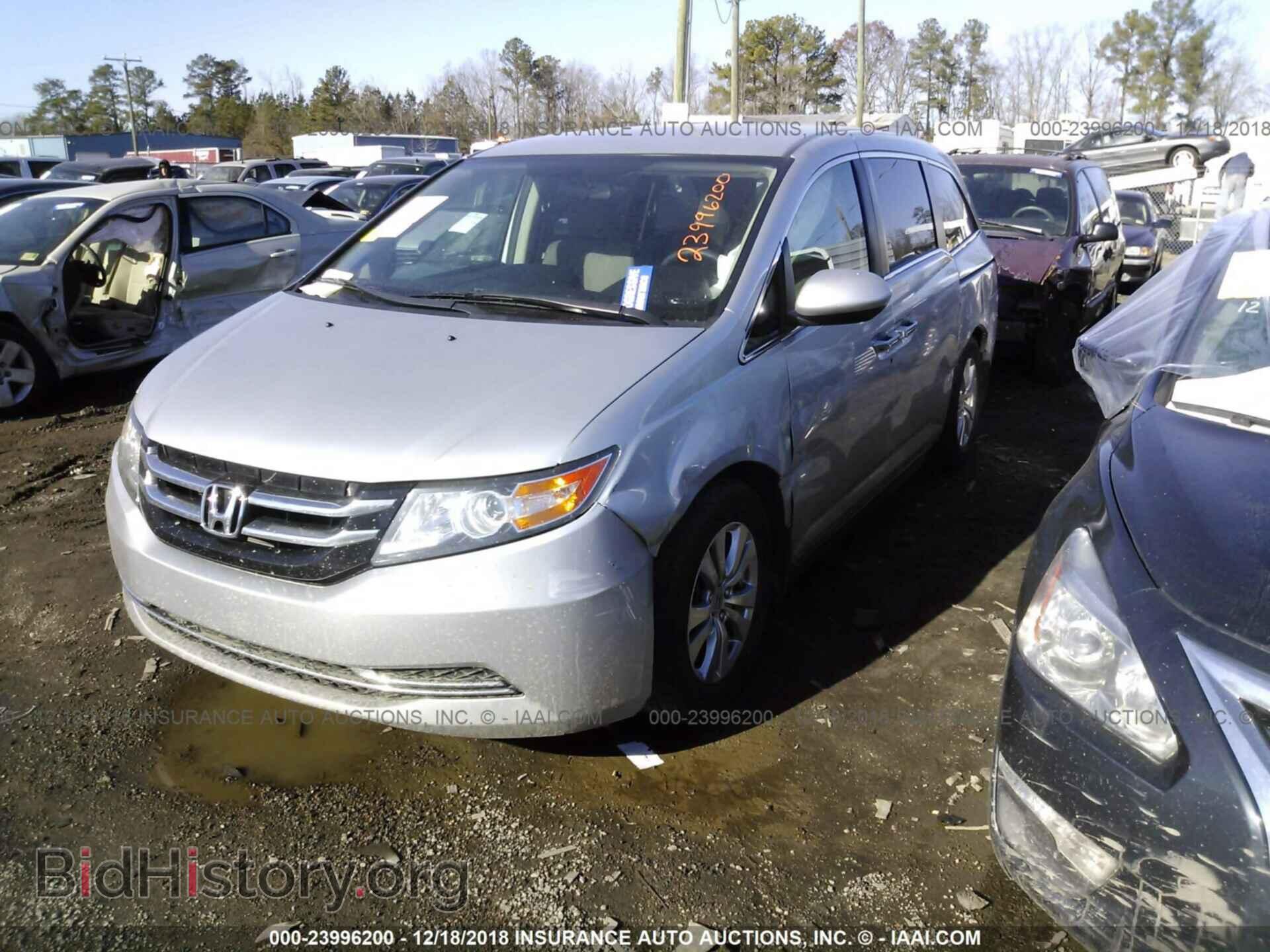 2014 HONDA ODYSSEY - VIN: 5FNRL5H43EB037586 - Фото 2