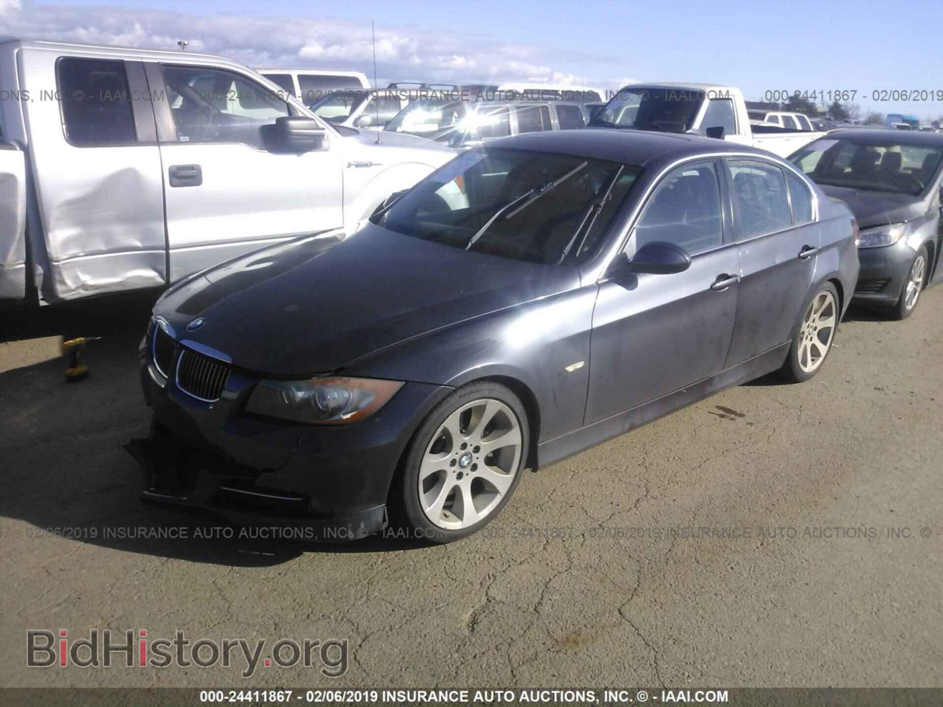 2007 BMW 335 - VIN: WBAVB73597VF53758 - Фото 2