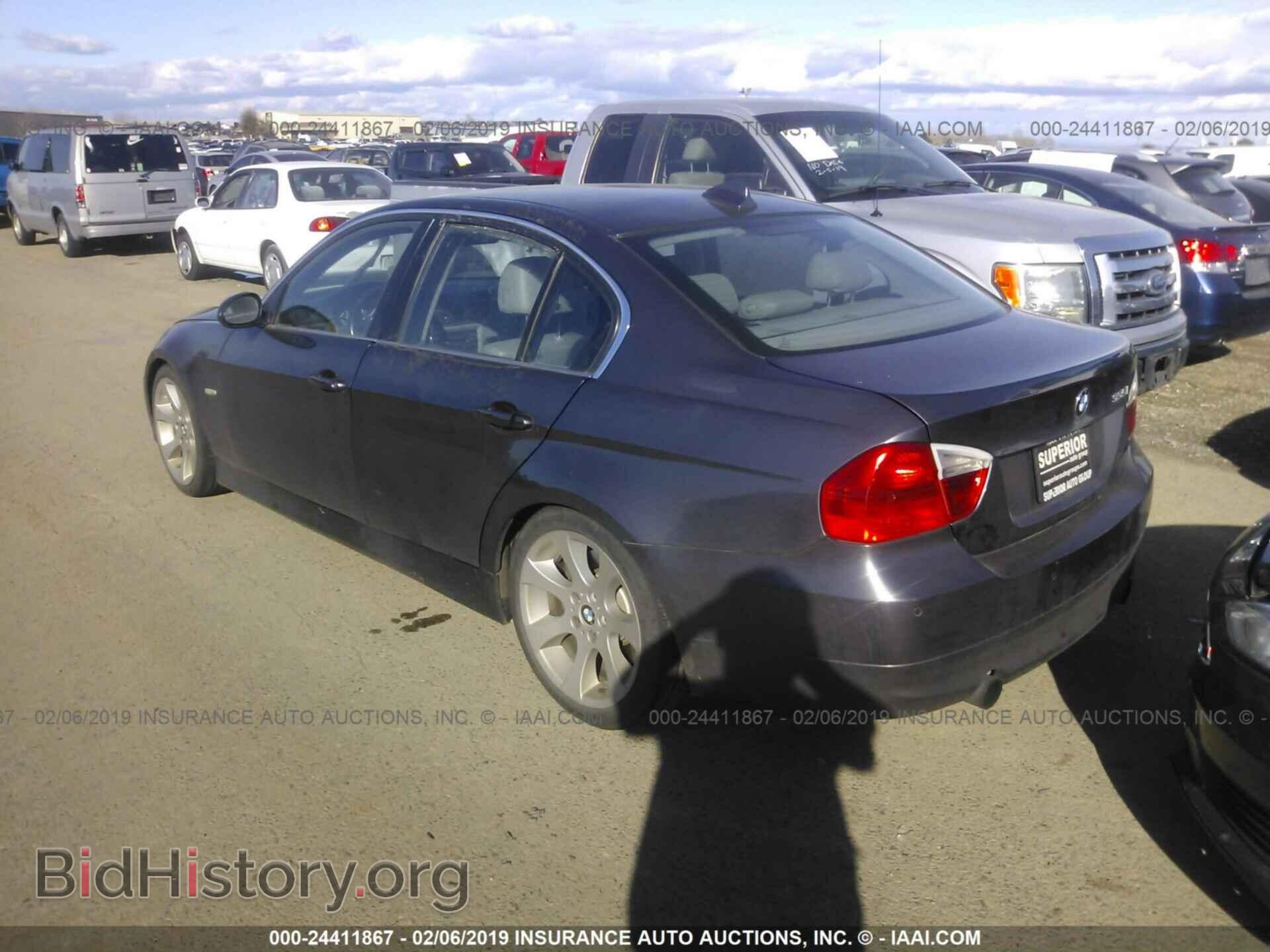 2007 BMW 335 - VIN: WBAVB73597VF53758 - Фото 3