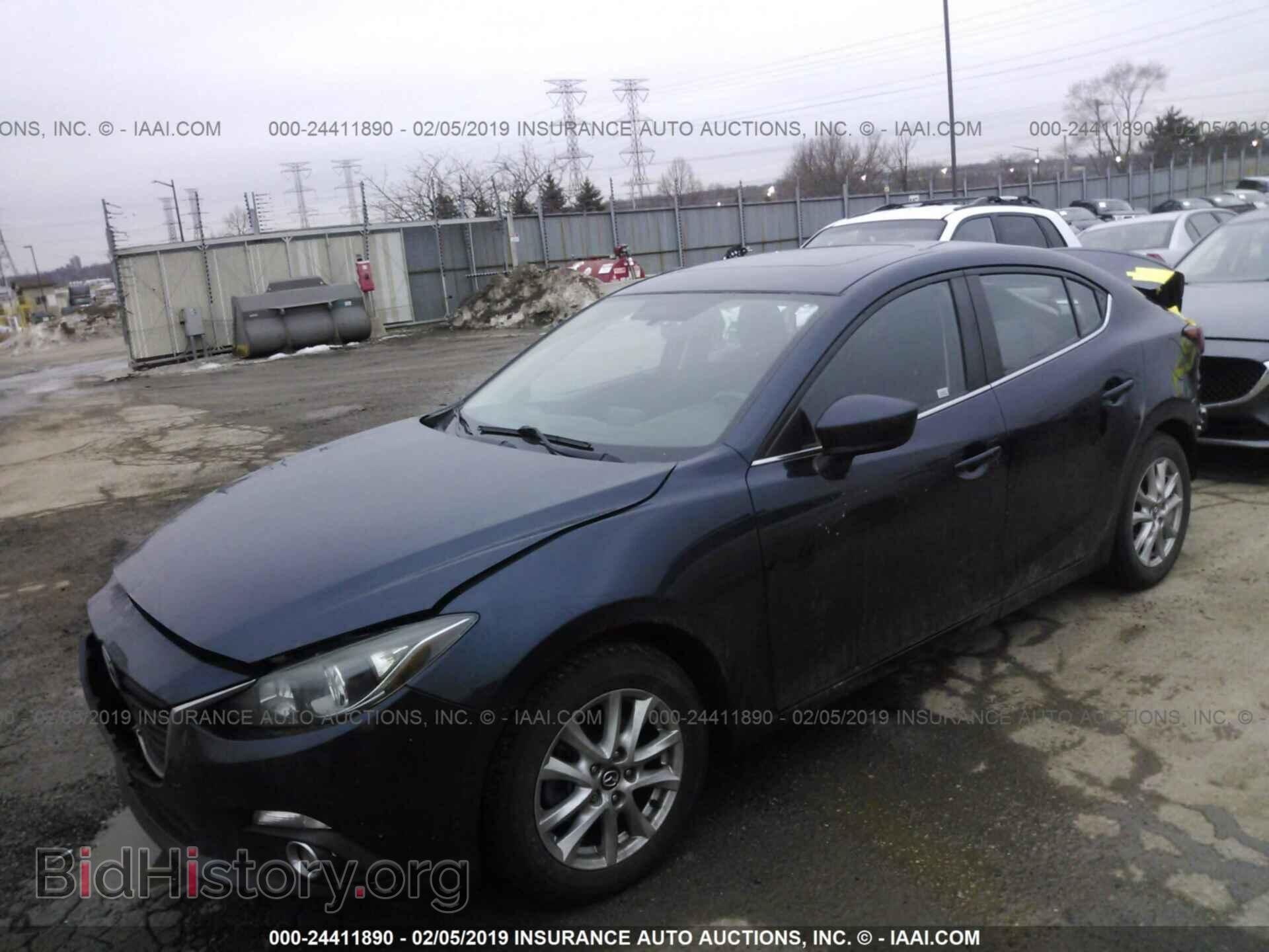 2014 MAZDA 3 - VIN: JM1BM1V72E1180883 - Фото 2