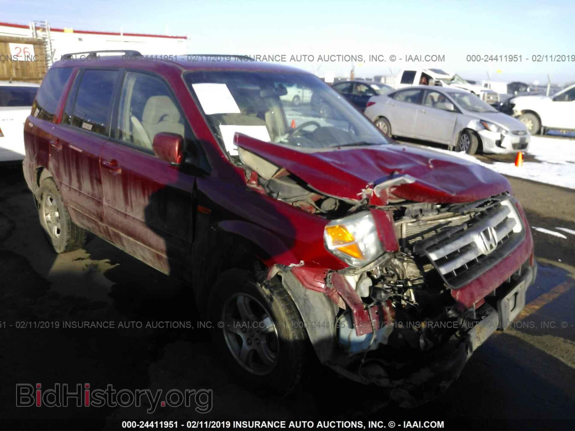 Фотография 5FNYF18466B001856 - HONDA PILOT 2006