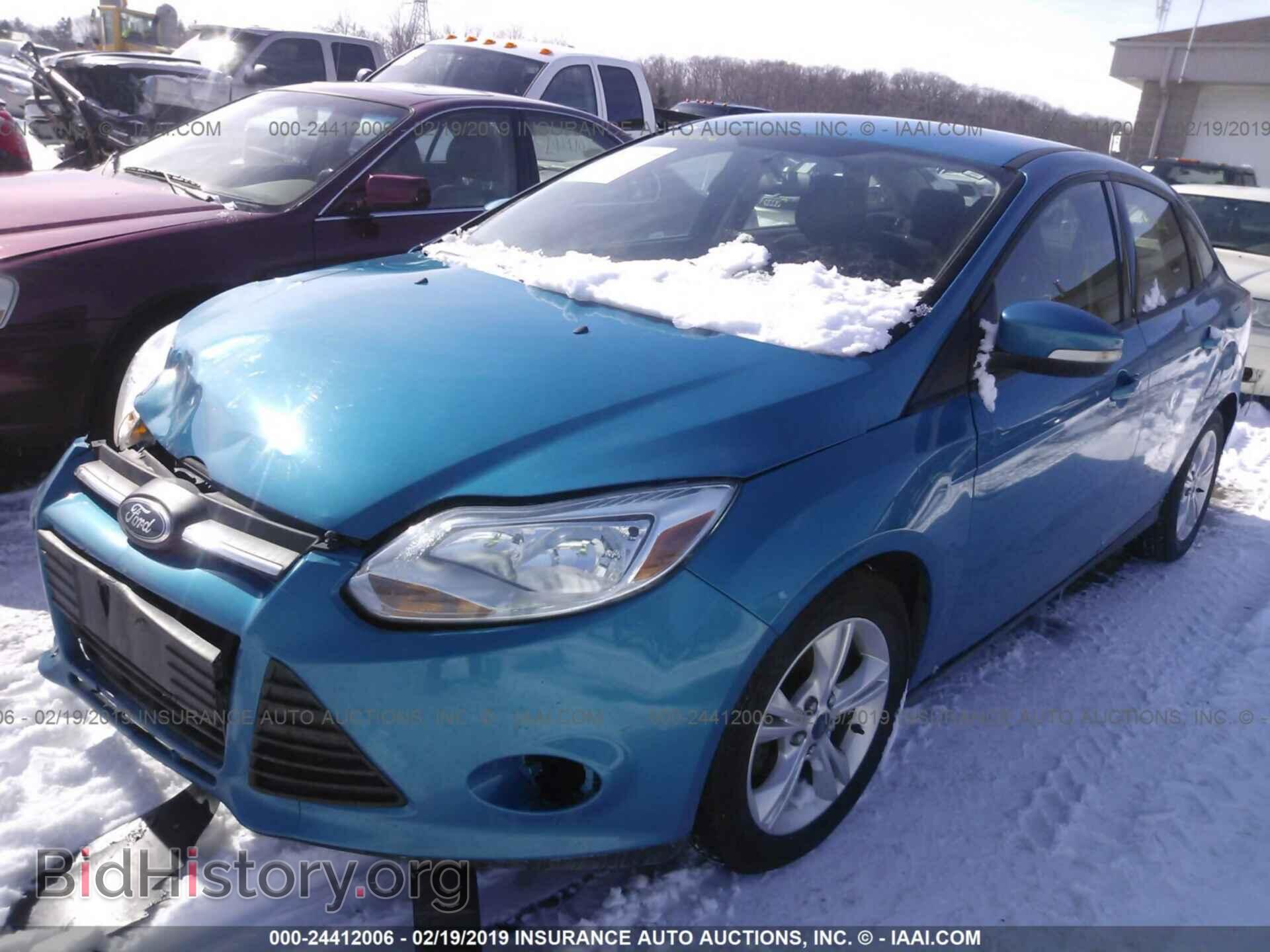 2013 FORD FOCUS - VIN: 1FADP3F24DL300402 - Фото 2