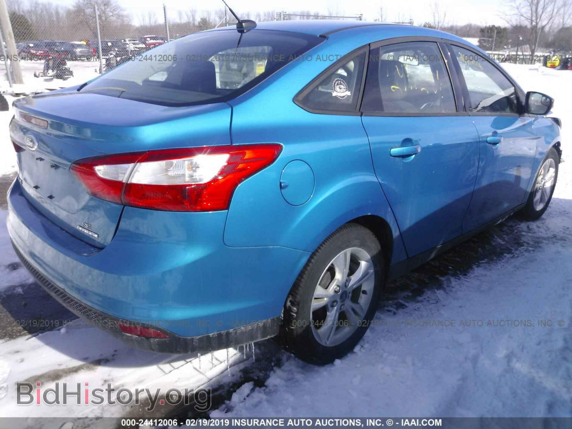 2013 FORD FOCUS - VIN: 1FADP3F24DL300402 - Фото 4