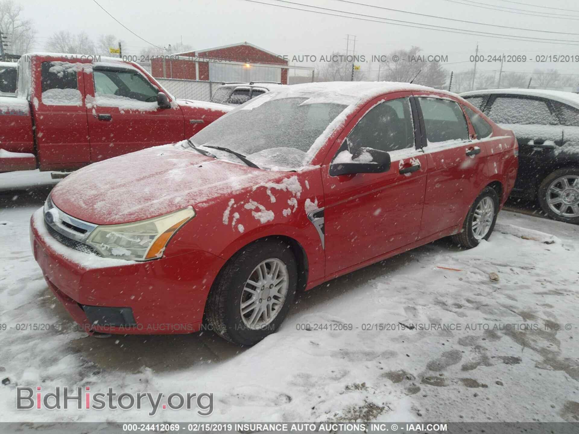 2008 FORD FOCUS - VIN: 1FAHP35N98W205089 - Фото 2
