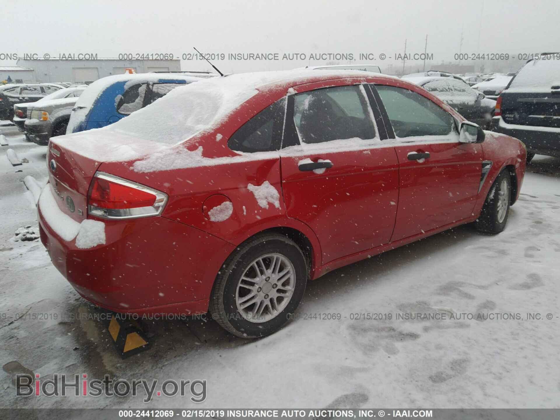 2008 FORD FOCUS - VIN: 1FAHP35N98W205089 - Фото 4