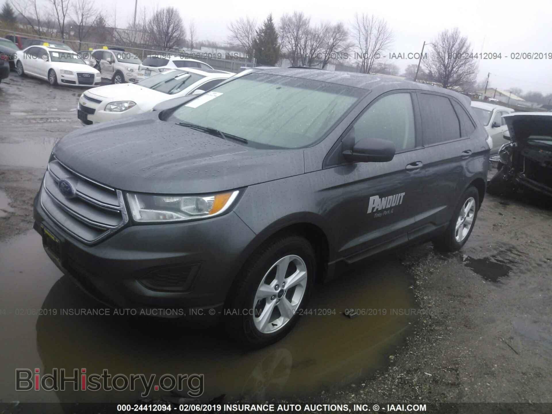 2016 FORD EDGE - VIN: 2FMPK4G9XGBB73629 - Фото 2