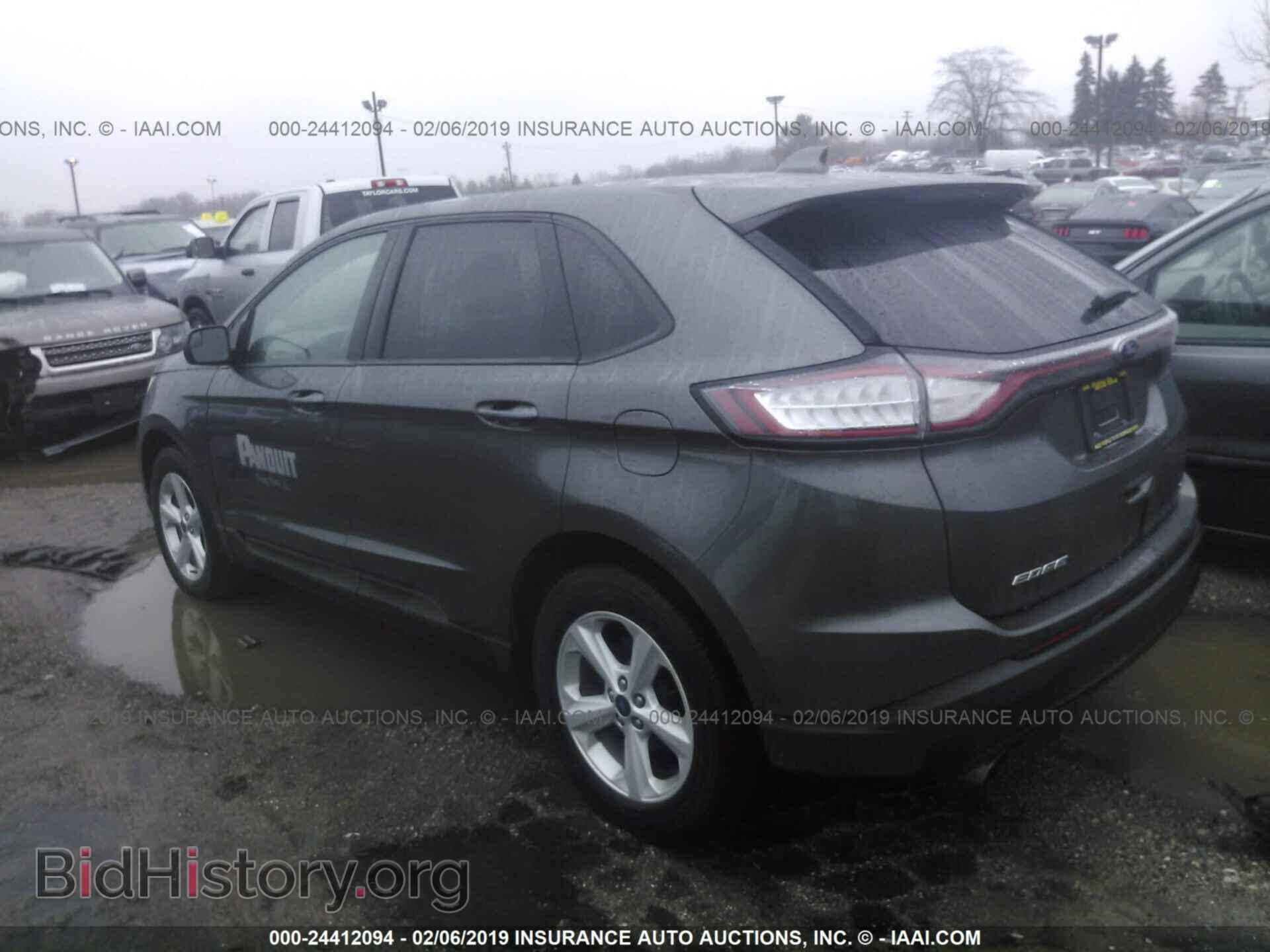 2016 FORD EDGE - VIN: 2FMPK4G9XGBB73629 - Фото 3