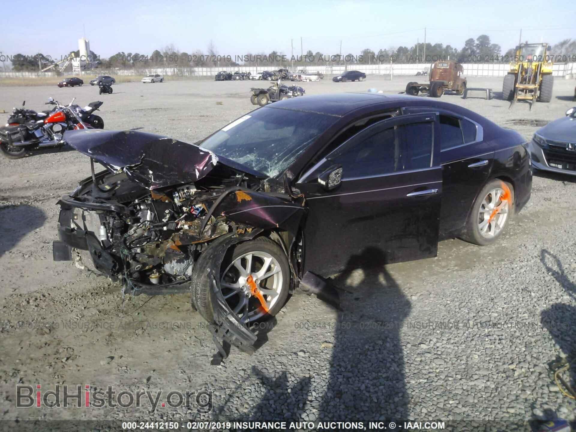 2014 NISSAN MAXIMA - VIN: 1N4AA5APXEC458683 - Фото 2