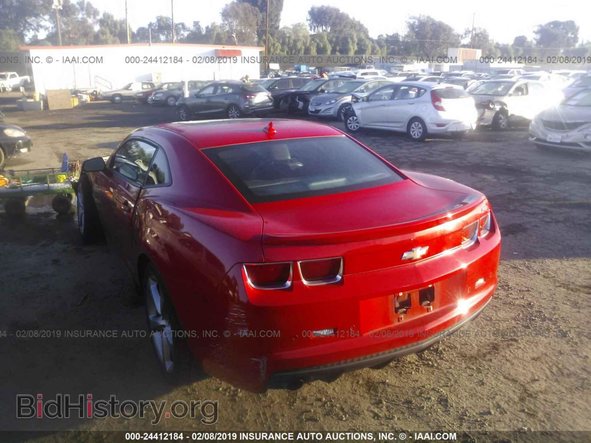 2013 CHEVROLET CAMARO - VIN: 2G1FC1E38D9203376 - Фото 3