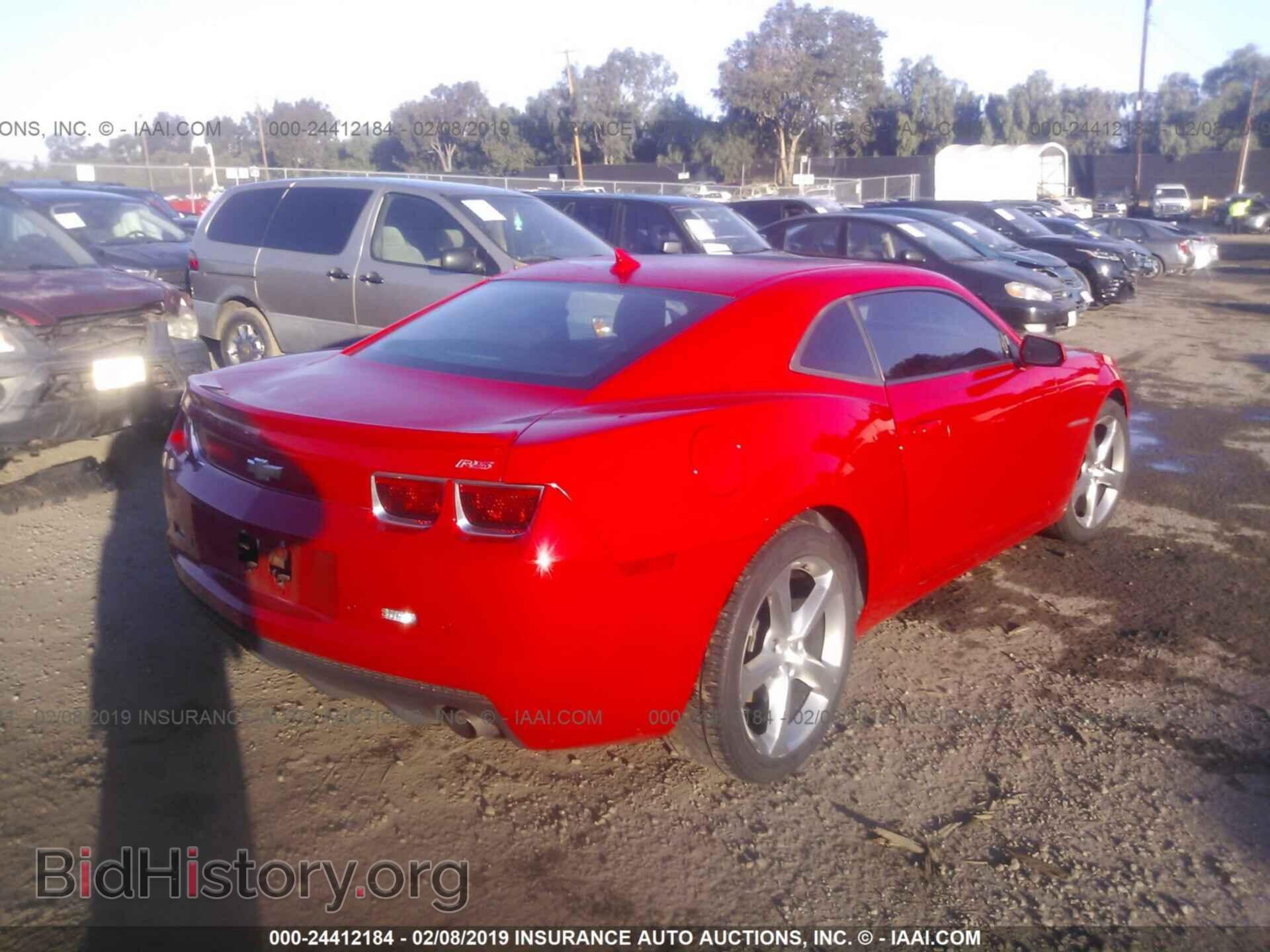 2013 CHEVROLET CAMARO - VIN: 2G1FC1E38D9203376 - Фото 4