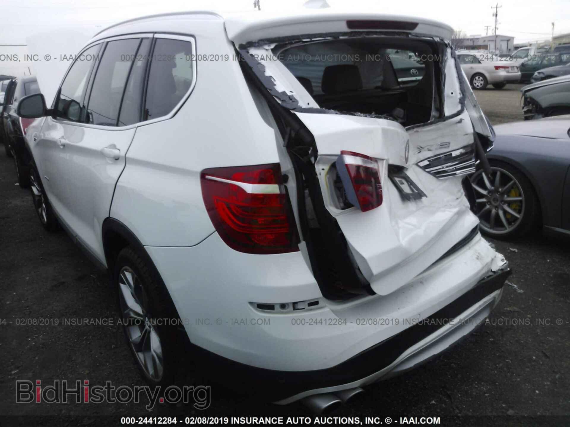 2015 BMW X3 - VIN: 5UXWX9C57F0D57655 - Фото 3