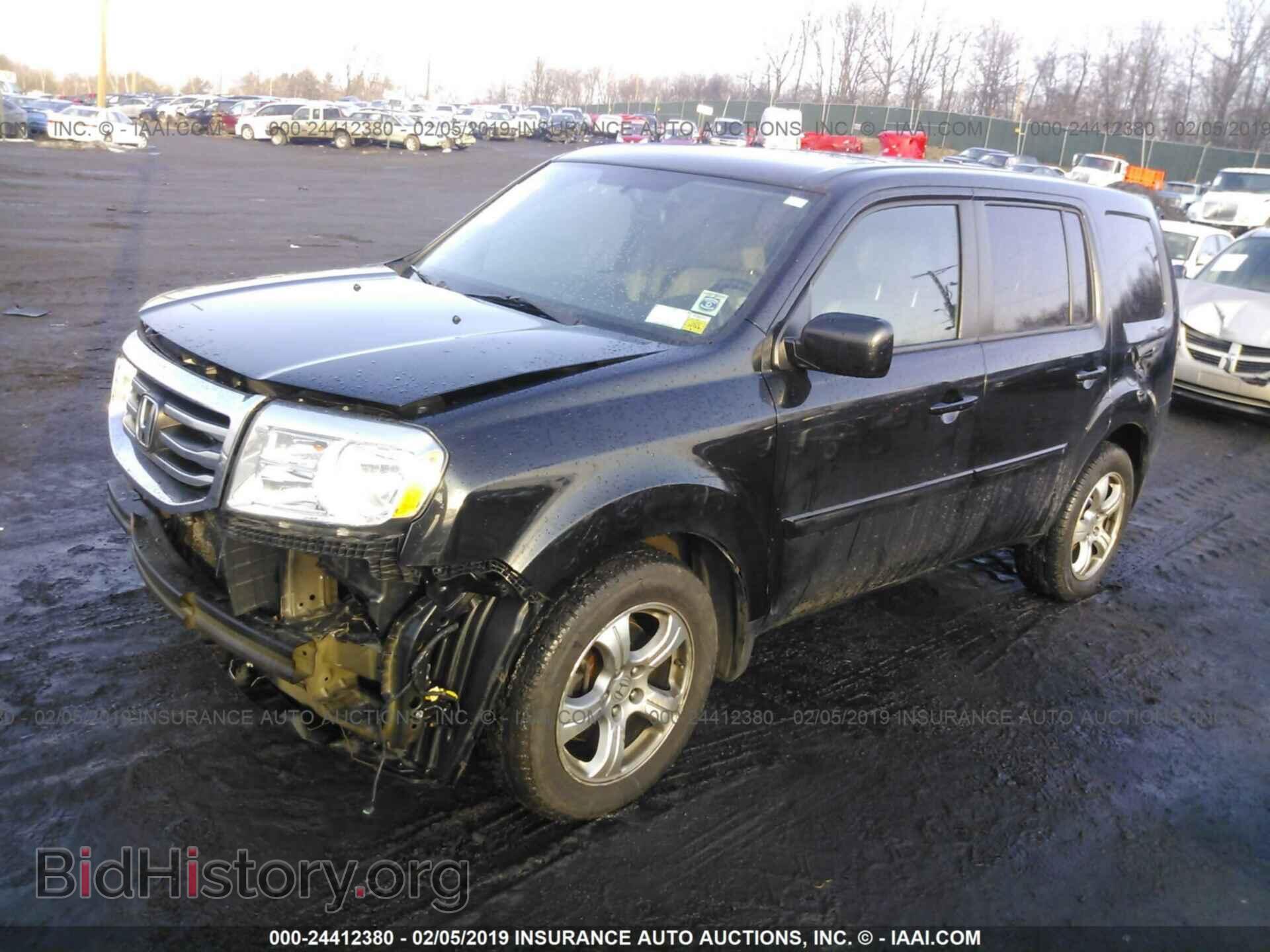 2014 HONDA PILOT - VIN: 5FNYF4H57EB020523 - Фото 2