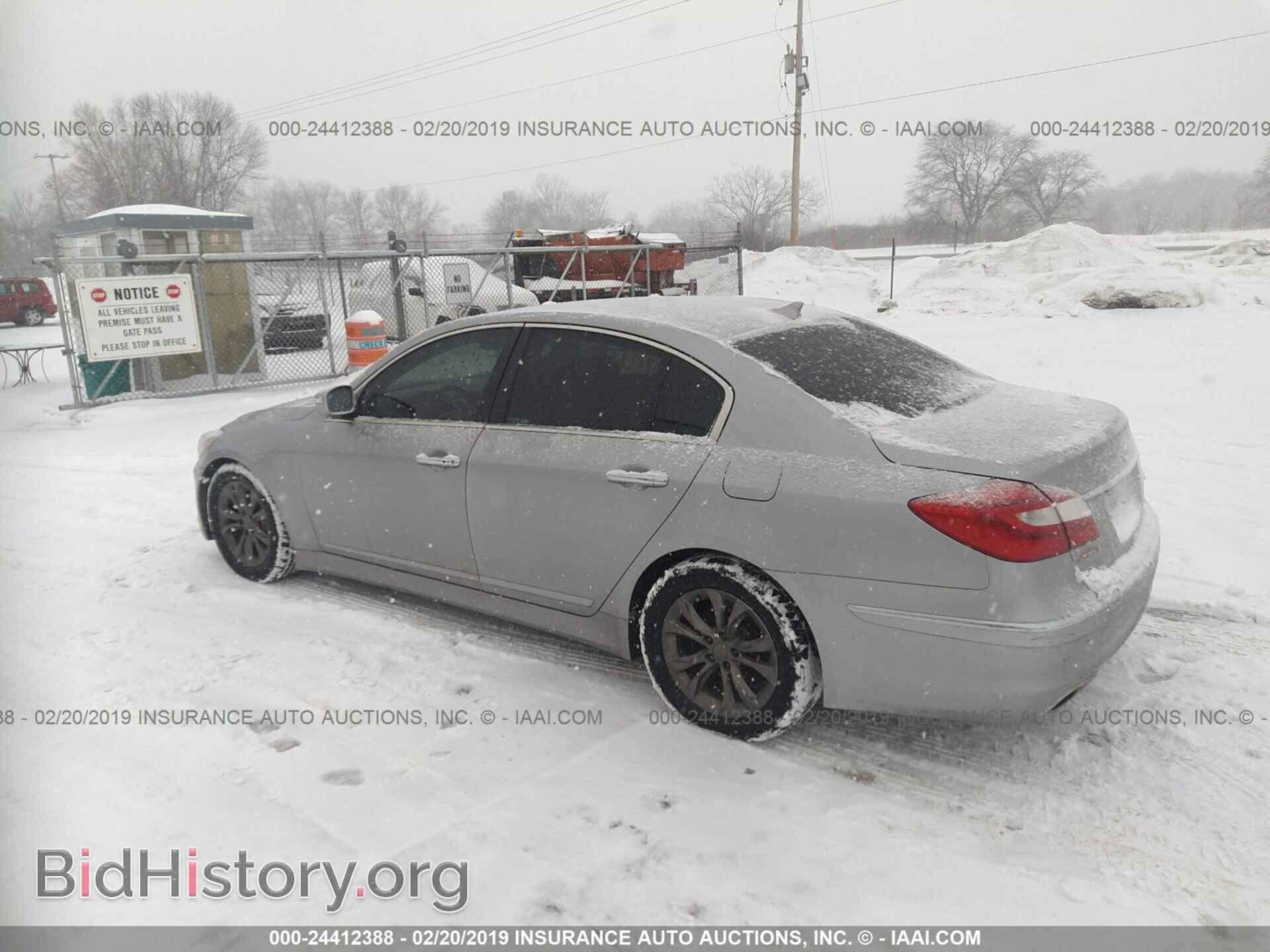 2012 HYUNDAI GENESIS - VIN: KMHGC4DD5CU188498 - Фото 3