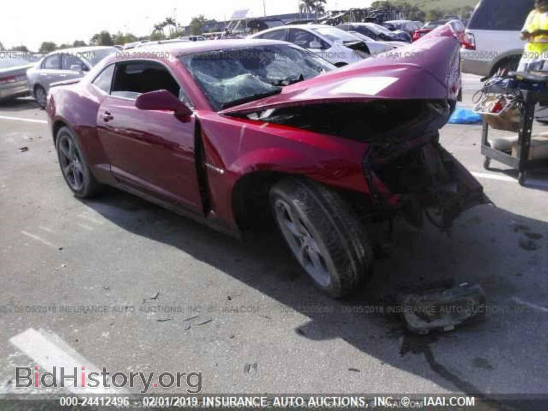 Photo 2G1FB1E34E9297065 - CHEVROLET CAMARO 2014