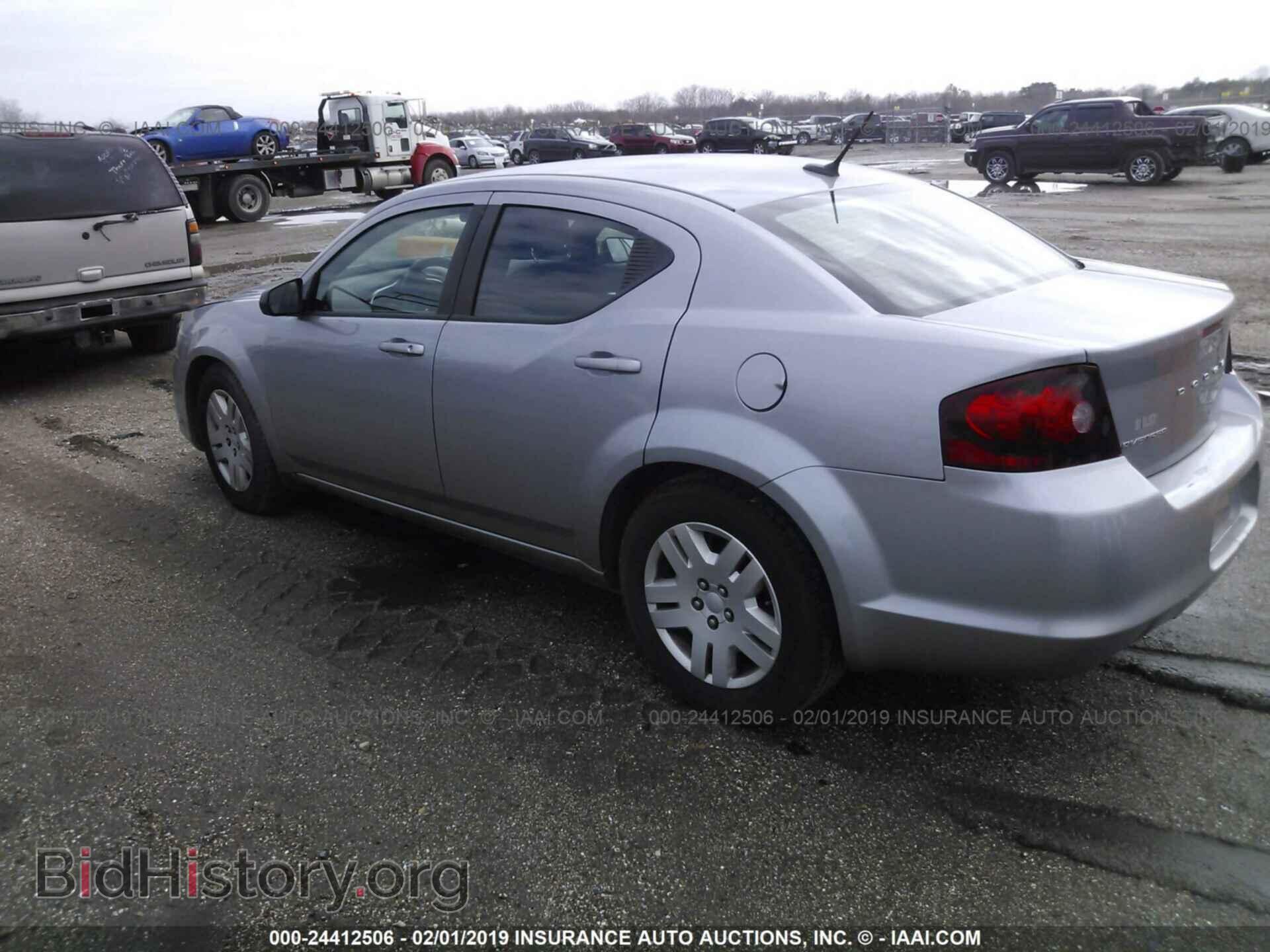 2014 DODGE AVENGER - VIN: 1C3CDZAB0EN126850 - Фото 3