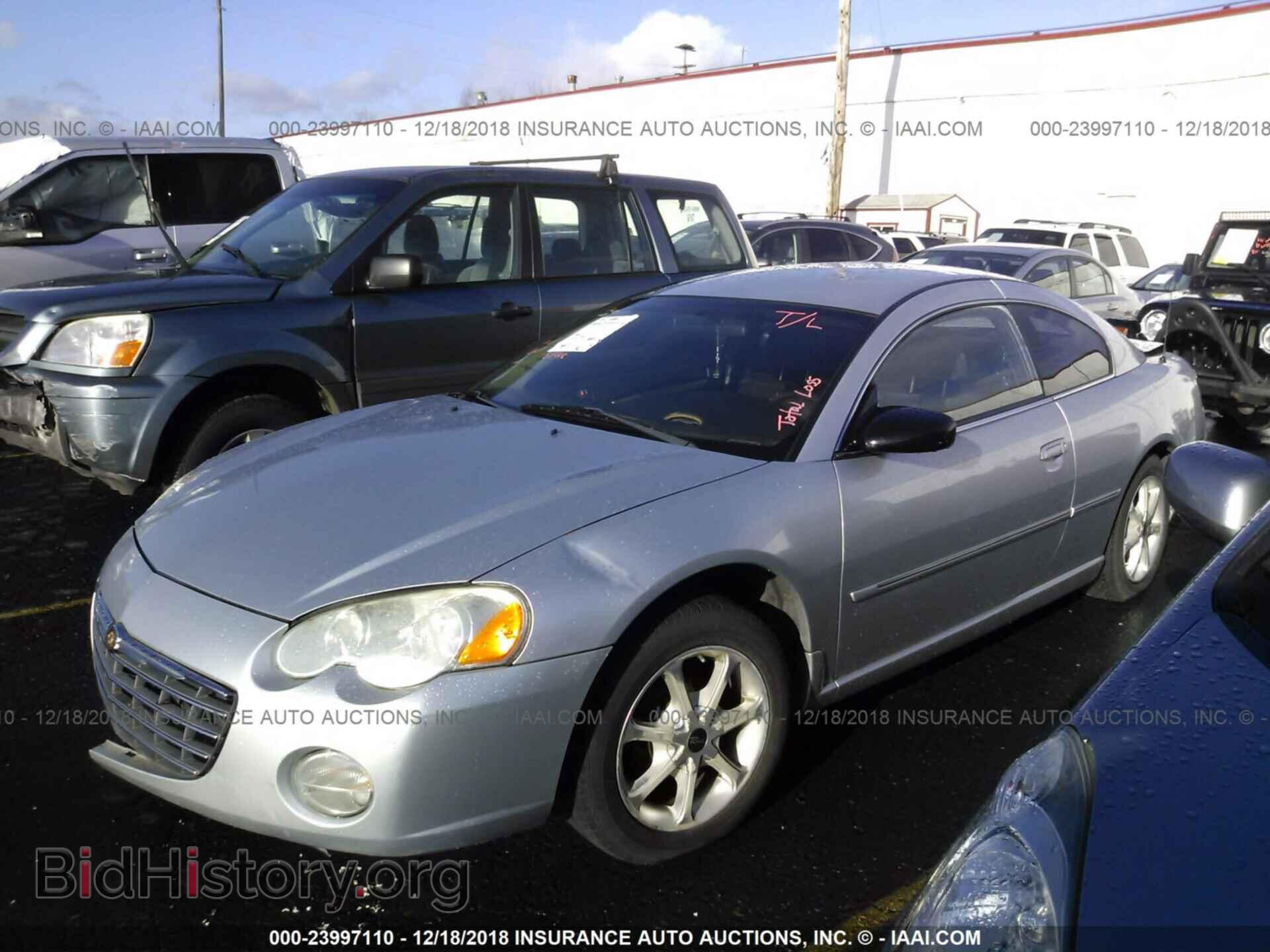 2004 CHRYSLER SEBRING - VIN: 4C3AG42G94E145051 - Photo 2
