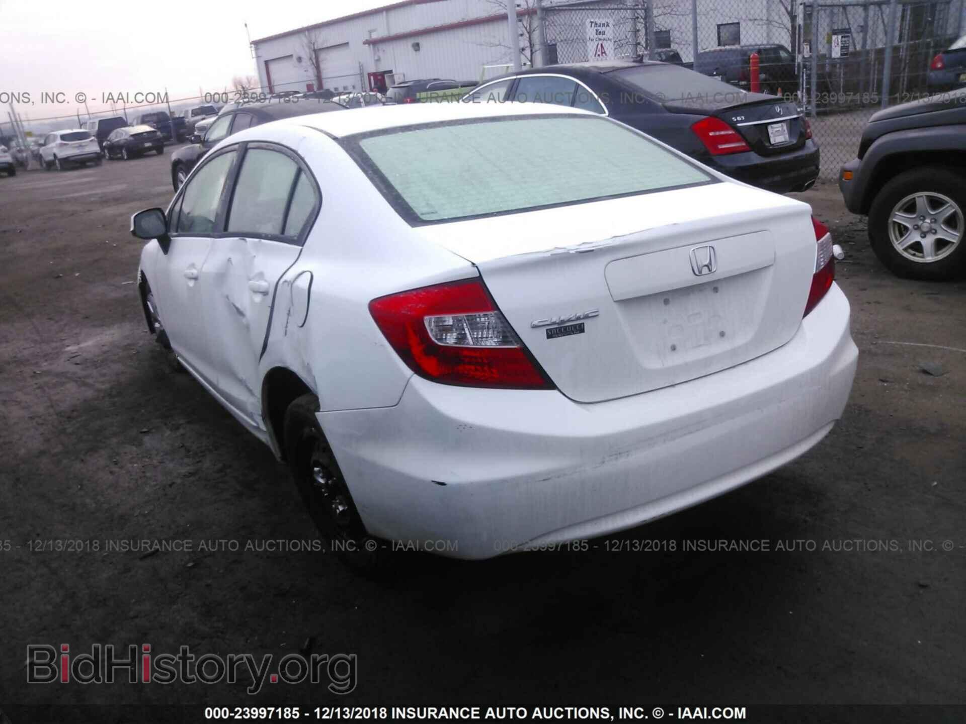 2012 HONDA CIVIC - VIN: 2HGFB2F59CH315819 - Photo 3