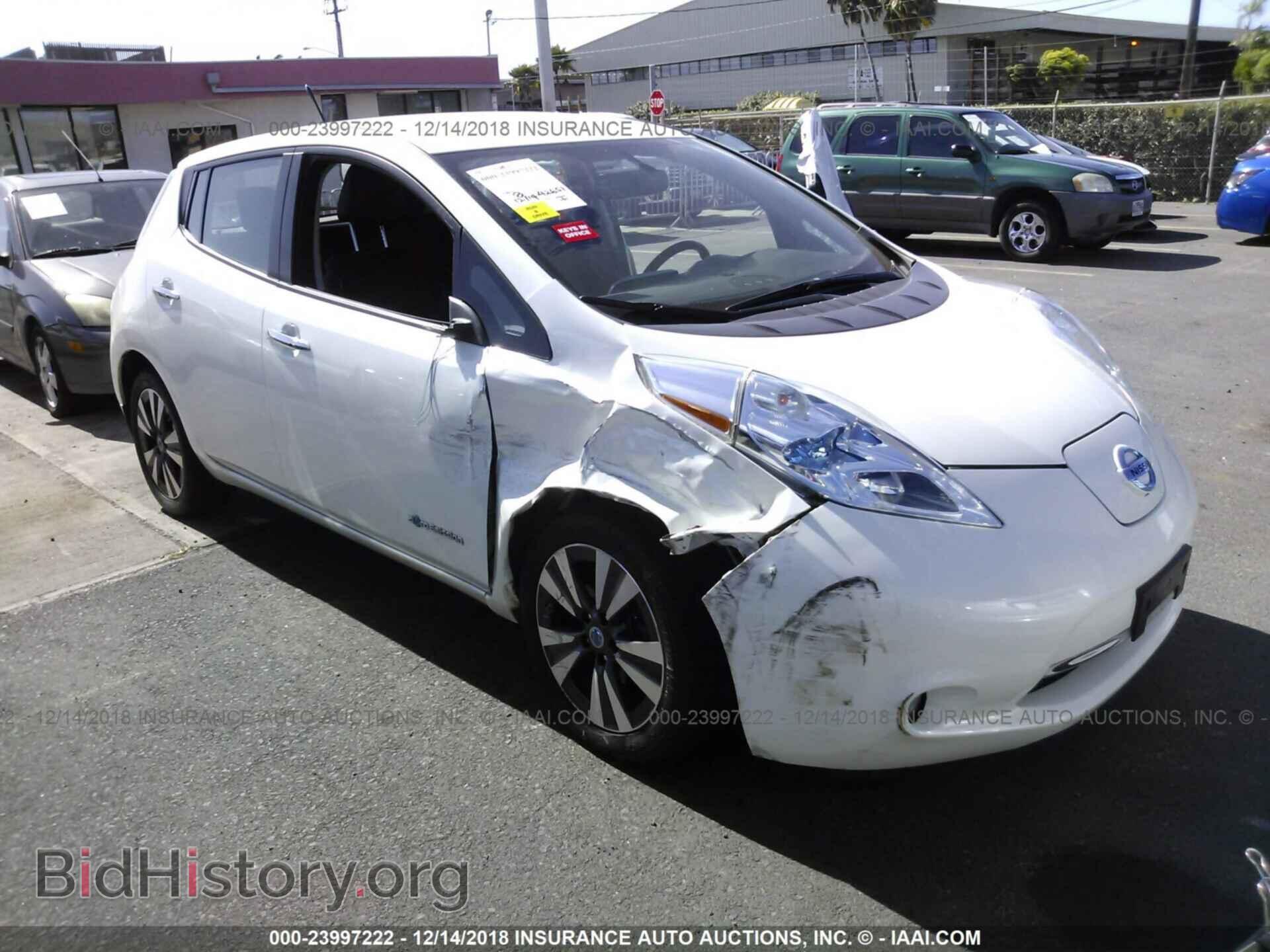 Photo 1N4AZ0CPXDC423570 - NISSAN LEAF 2013