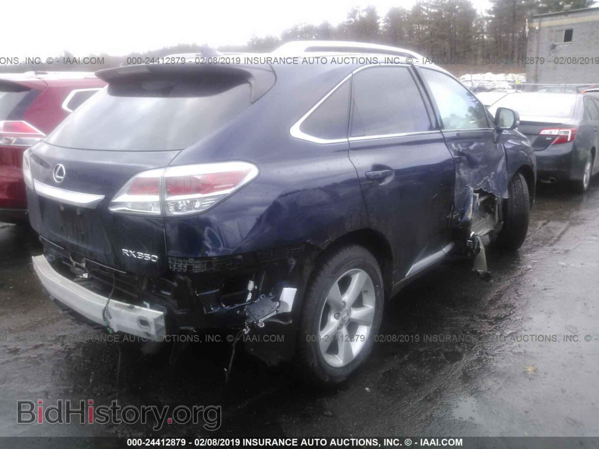 2015 LEXUS RX - VIN: 2T2BK1BA3FC327775 - Фото 4