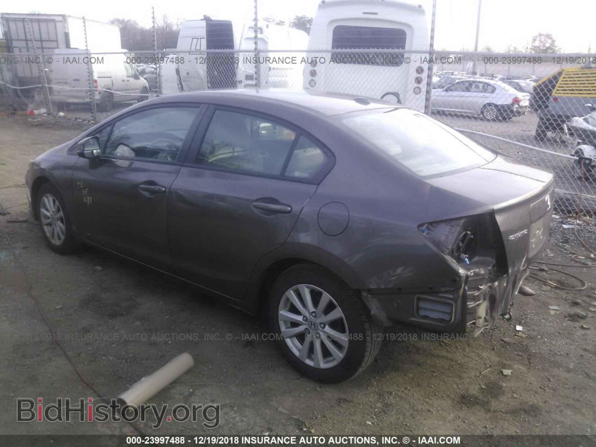 2012 HONDA CIVIC - VIN: 2HGFB2F98CH506733 - Photo 3