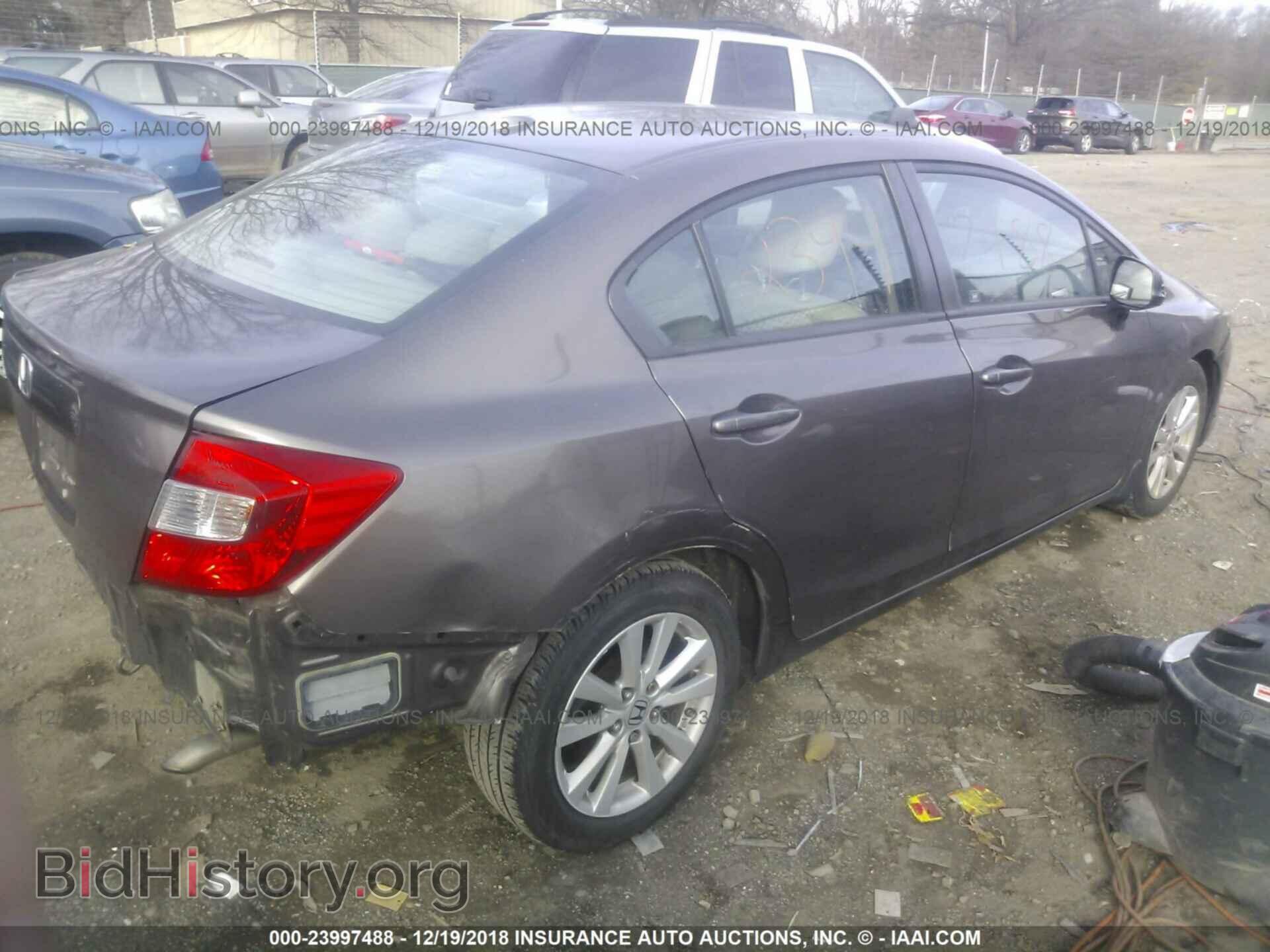 2012 HONDA CIVIC - VIN: 2HGFB2F98CH506733 - Photo 4