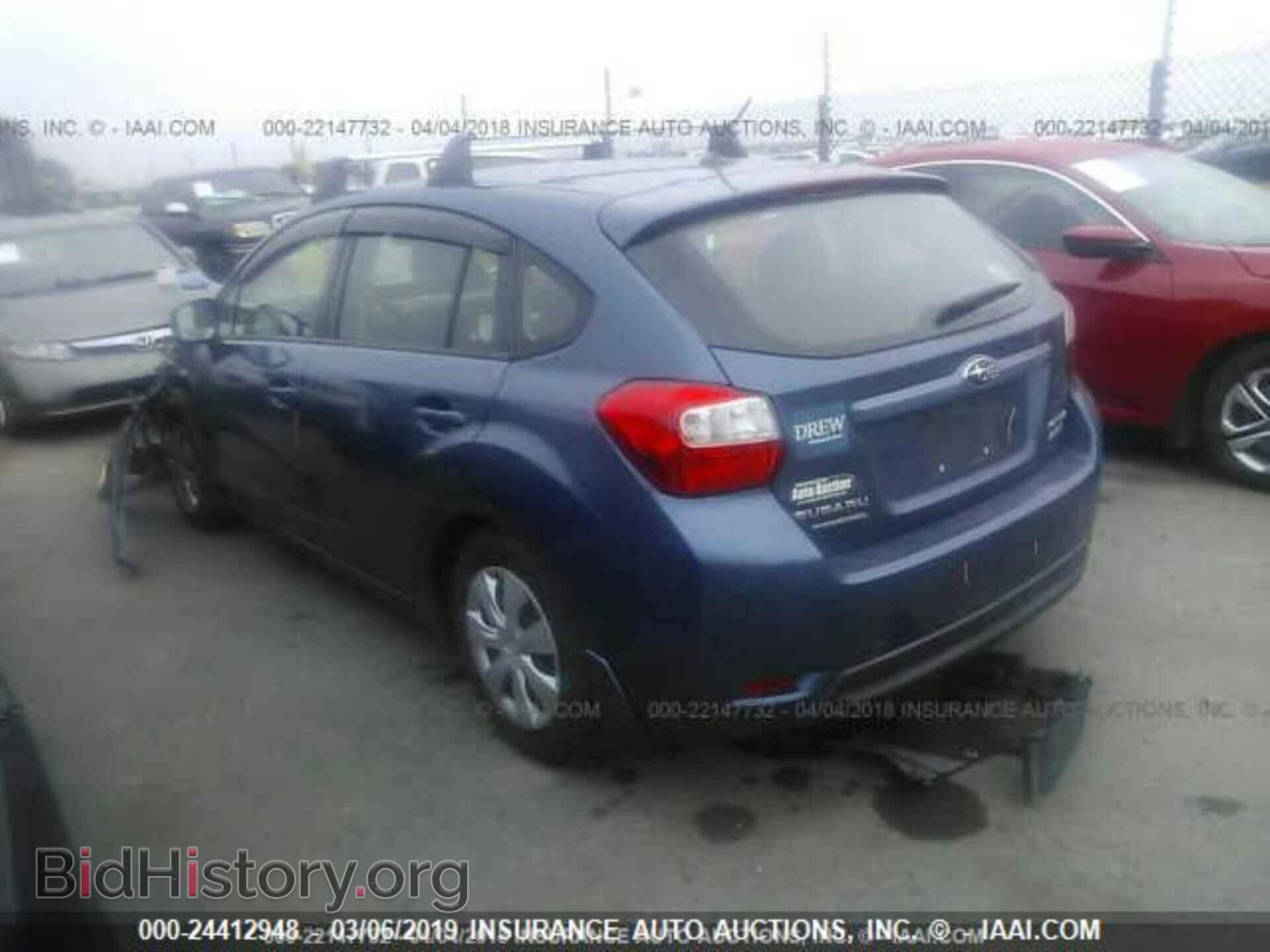 2012 SUBARU IMPREZA - VIN: JF1GPAA69CH222129 - Фото 3