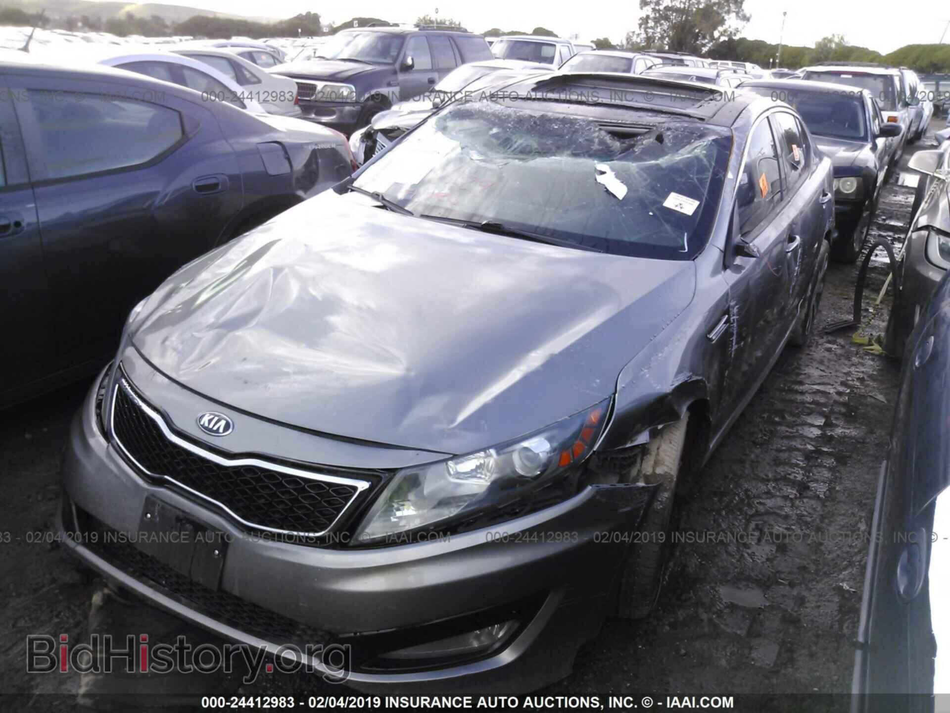 2013 KIA OPTIMA - VIN: 5XXGR4A69DG150305 - Фото 2