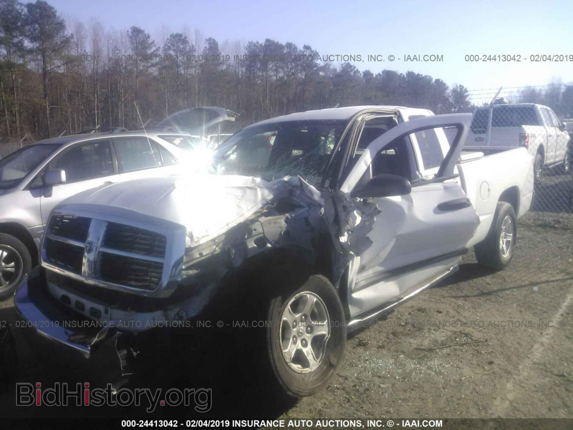2005 DODGE DAKOTA - VIN: 1D7HE42K35S149367 - Фото 2