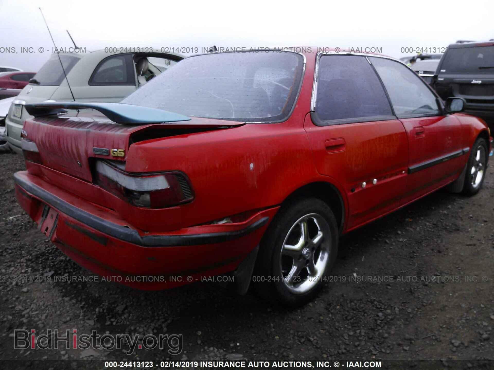 1990 ACURA INTEGRA - VIN: JH4DB1669LS012992 - Фото 4