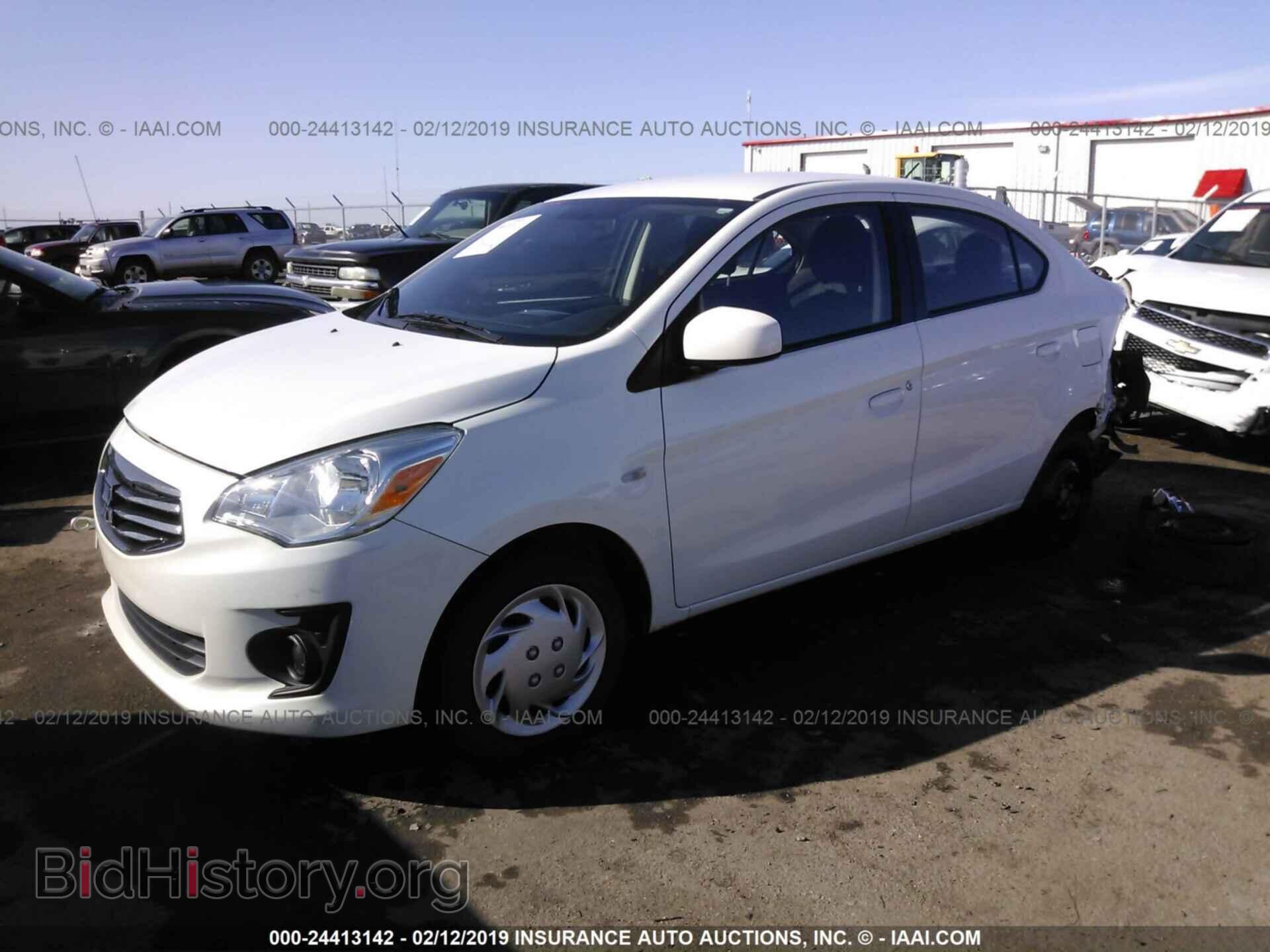 2017 MITSUBISHI MIRAGE - VIN: ML32F3FJ4HHF17992 - Фото 2