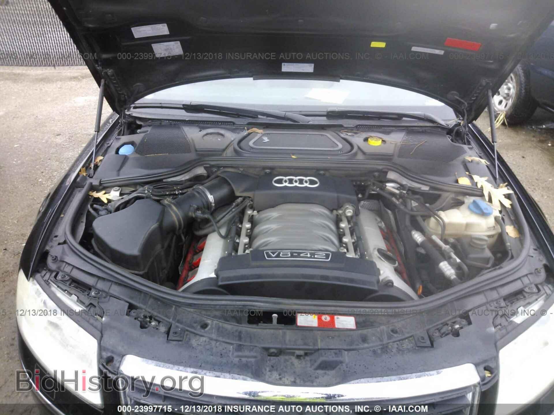 2005 AUDI A8 - VIN: WAUML44E25N004001 - Фото 10
